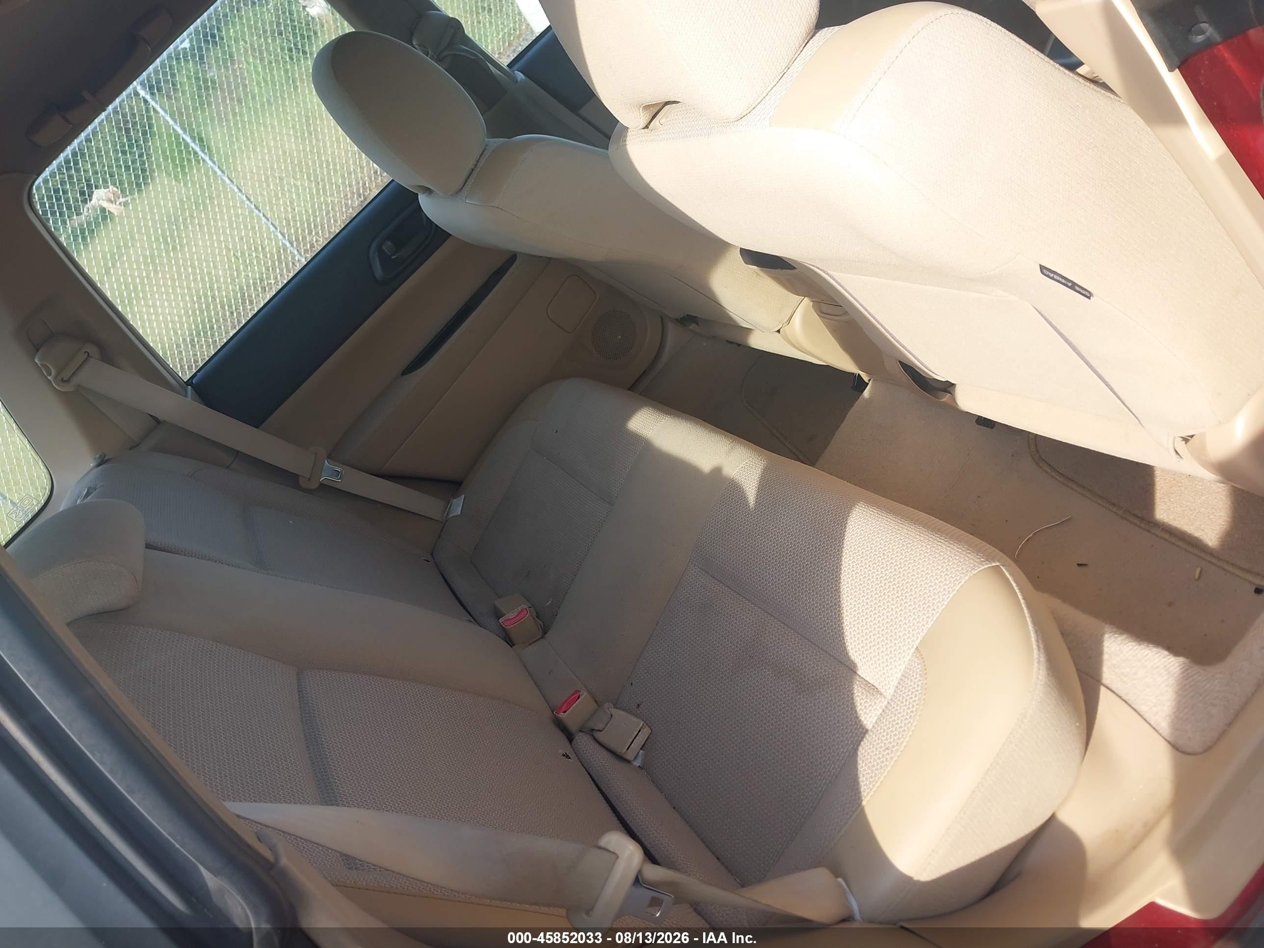 2003 Subaru Forester X Red vin: JF1SG636X3H726578