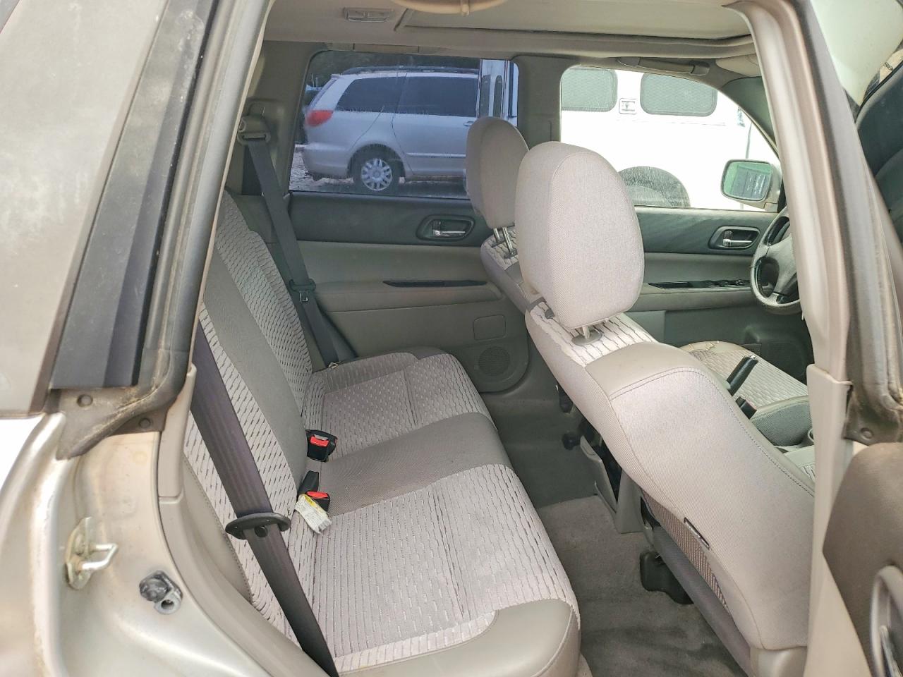 2003 Subaru Forester 2.5xs Silver vin: JF1SG65603G754635