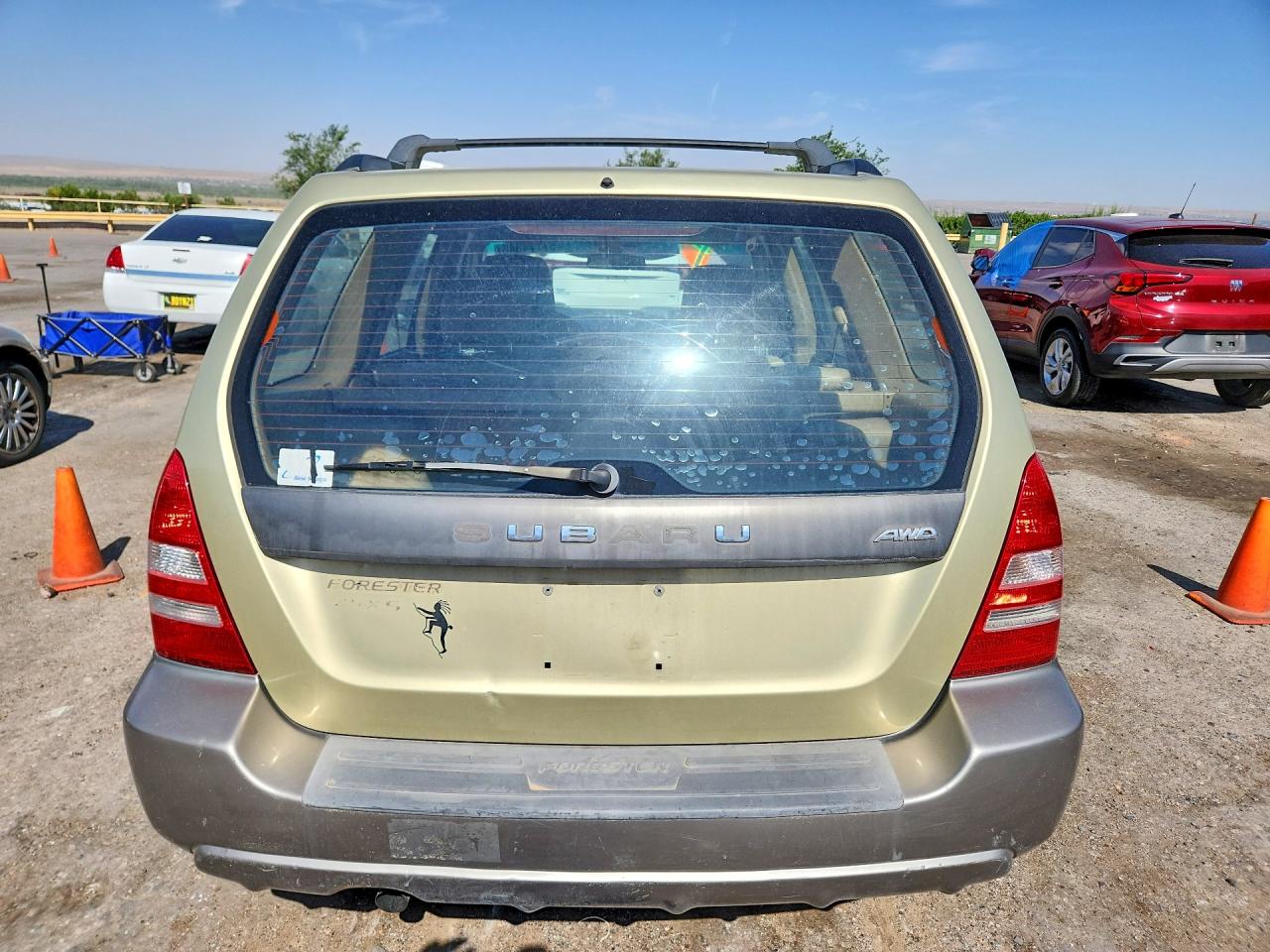 2003 Subaru Forester 2.5xs Gold vin: JF1SG65603H756024