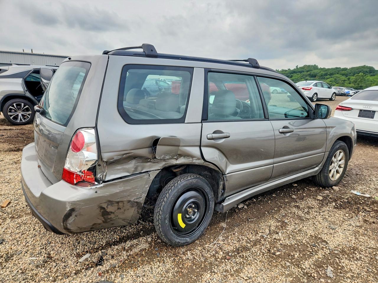 2006 Subaru Forester 2.5x Premium Gray vin: JF1SG65616H745652
