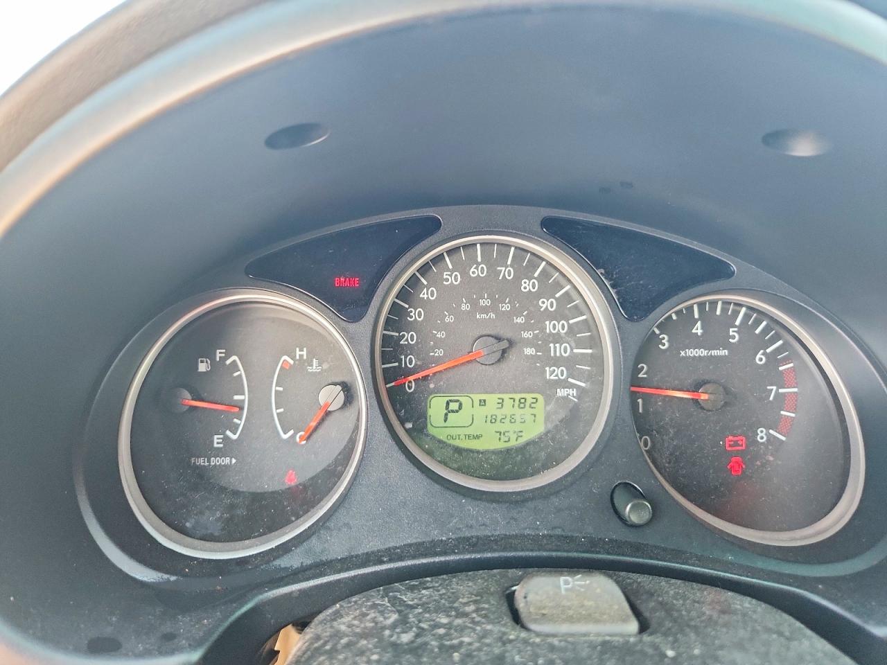 2007 Subaru Forester 2.5x Premium Red vin: JF1SG65617H721207