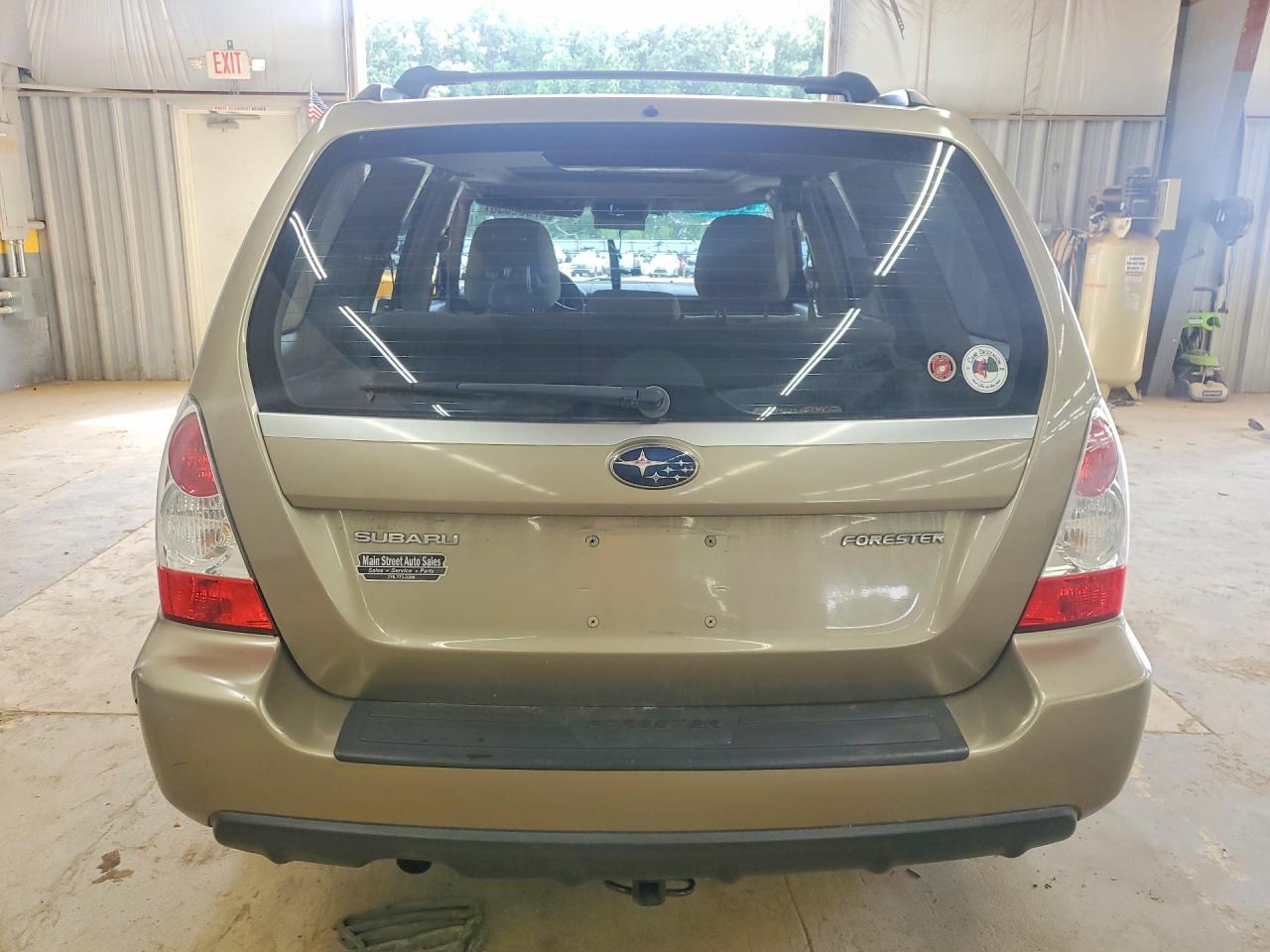 2008 Subaru Forester 2.5x Premium Tan vin: JF1SG65618H706093