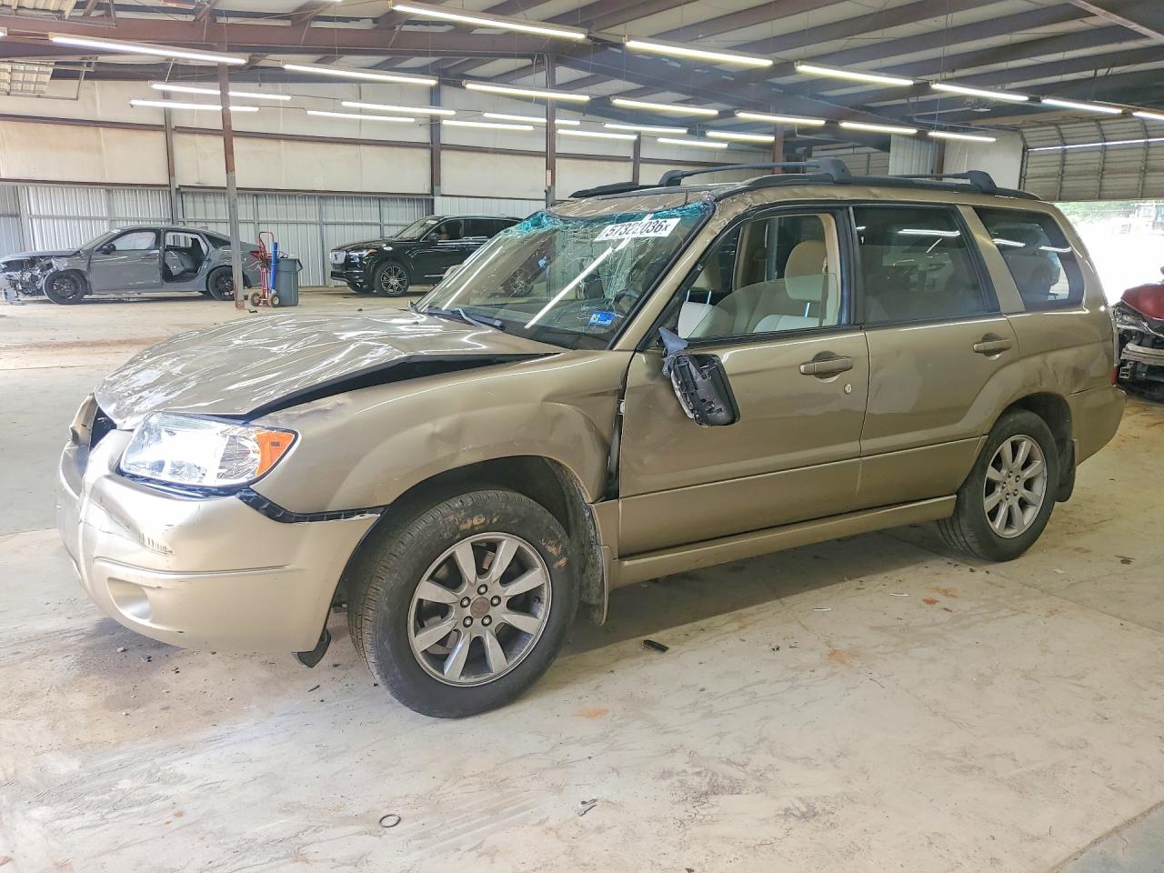 2008 Subaru Forester 2.5x Premium Tan vin: JF1SG65618H706093