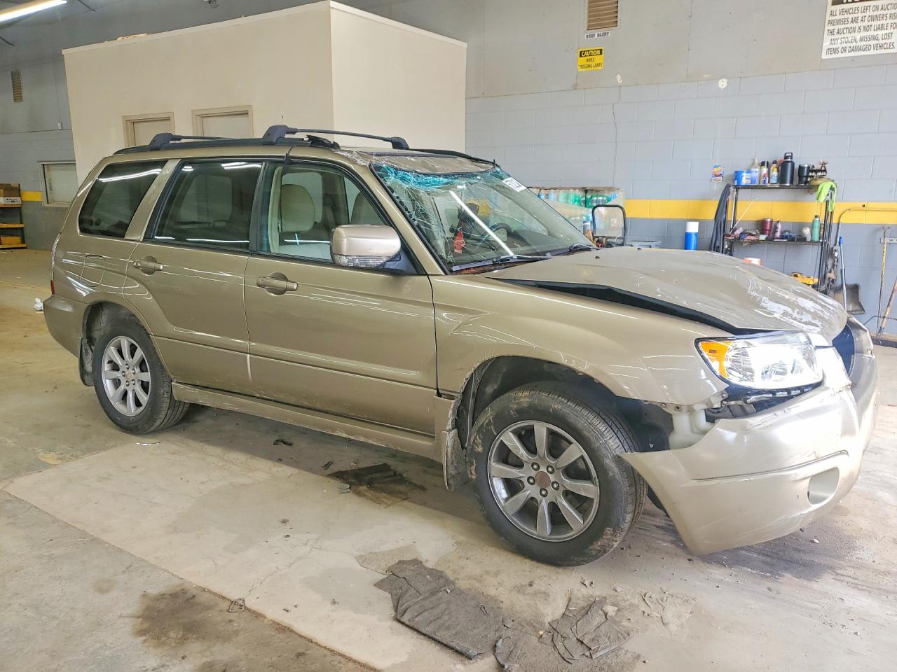 2008 Subaru Forester 2.5x Premium Tan vin: JF1SG65618H706093