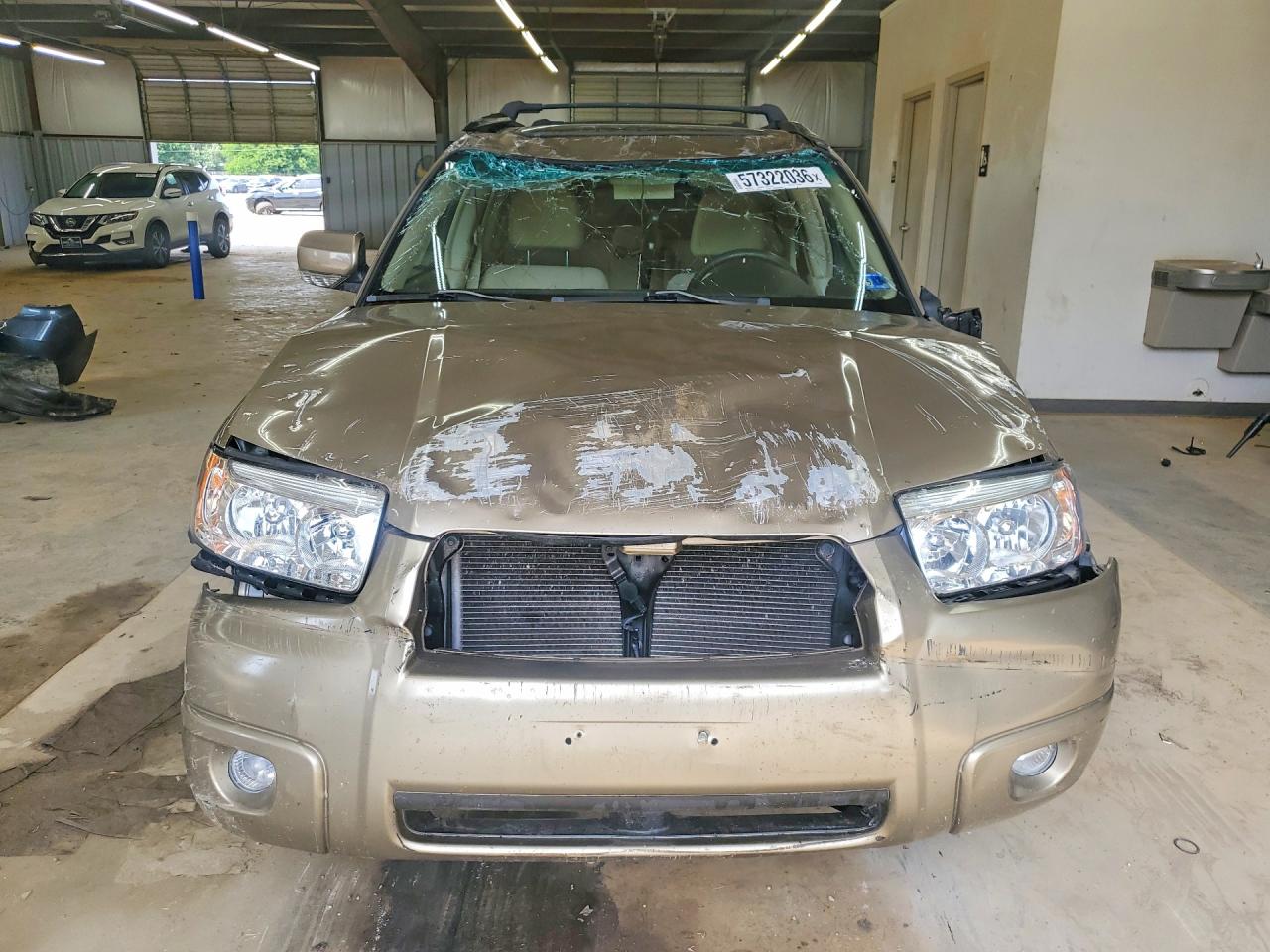 2008 Subaru Forester 2.5x Premium Tan vin: JF1SG65618H706093