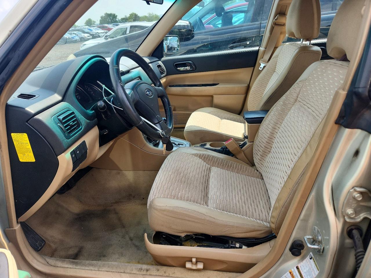 2005 Subaru Forester 2.5xs Silver vin: JF1SG65625H736974