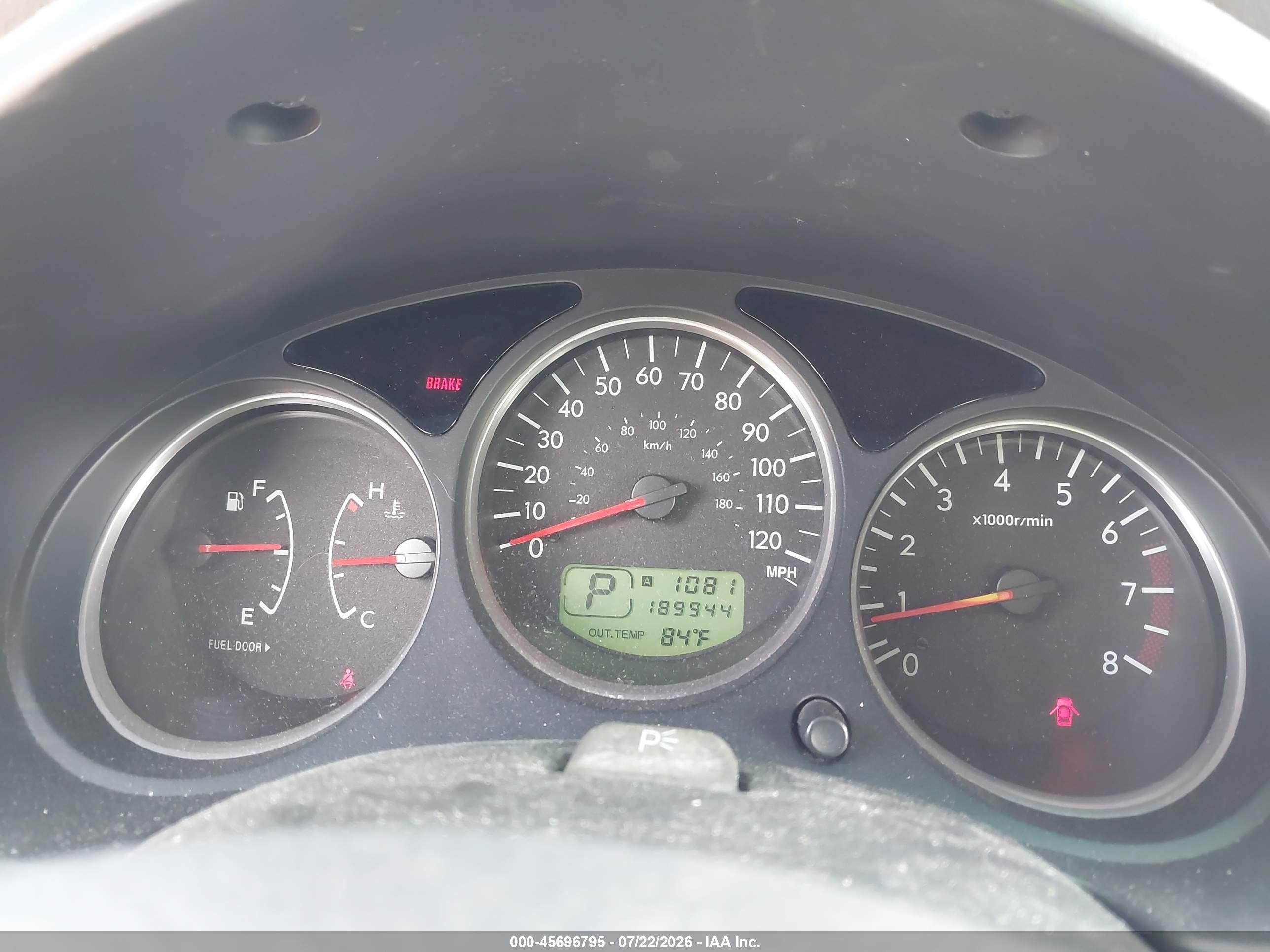 2007 Subaru Forester 2.5x Silver vin: JF1SG65627H740929