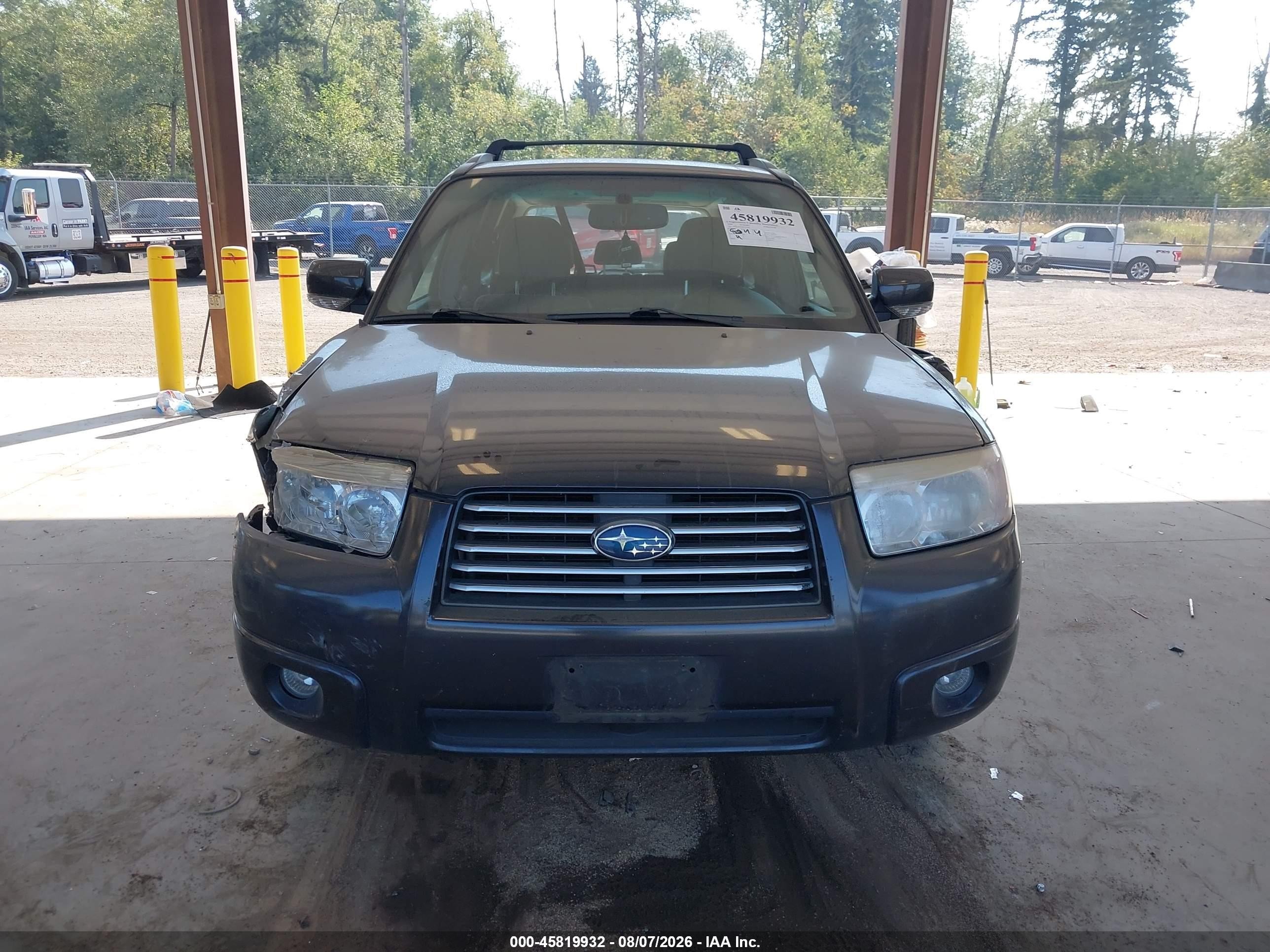 2008 Subaru Forester 2.5x Синий vin: JF1SG65628H727504
