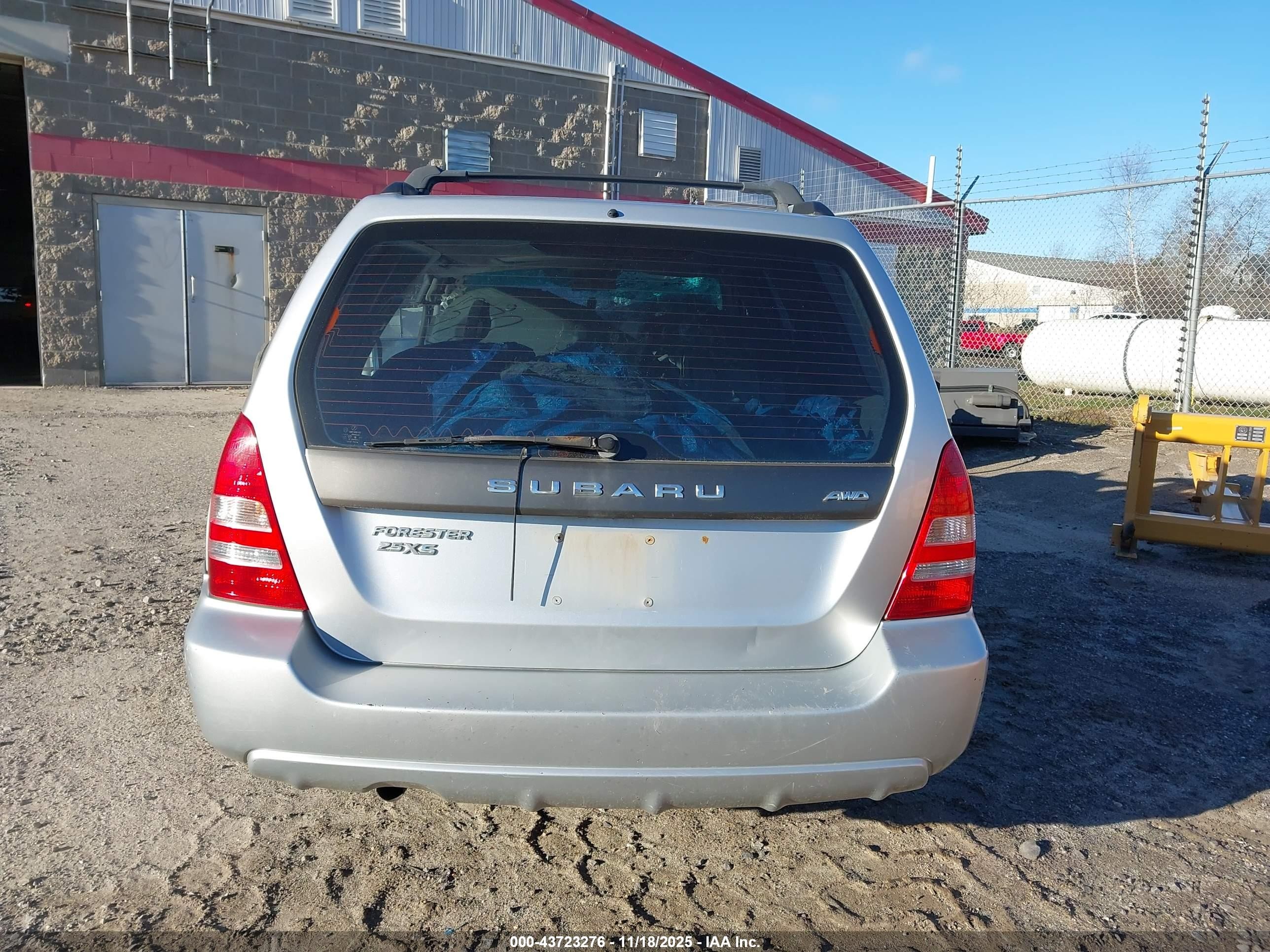2003 Subaru Forester Xs Серебряный vin: JF1SG65633H770077