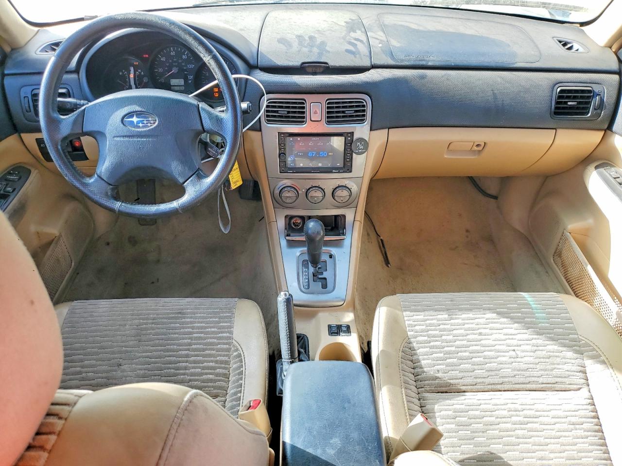2004 Subaru Forester 2.5xs Green vin: JF1SG65634H754012