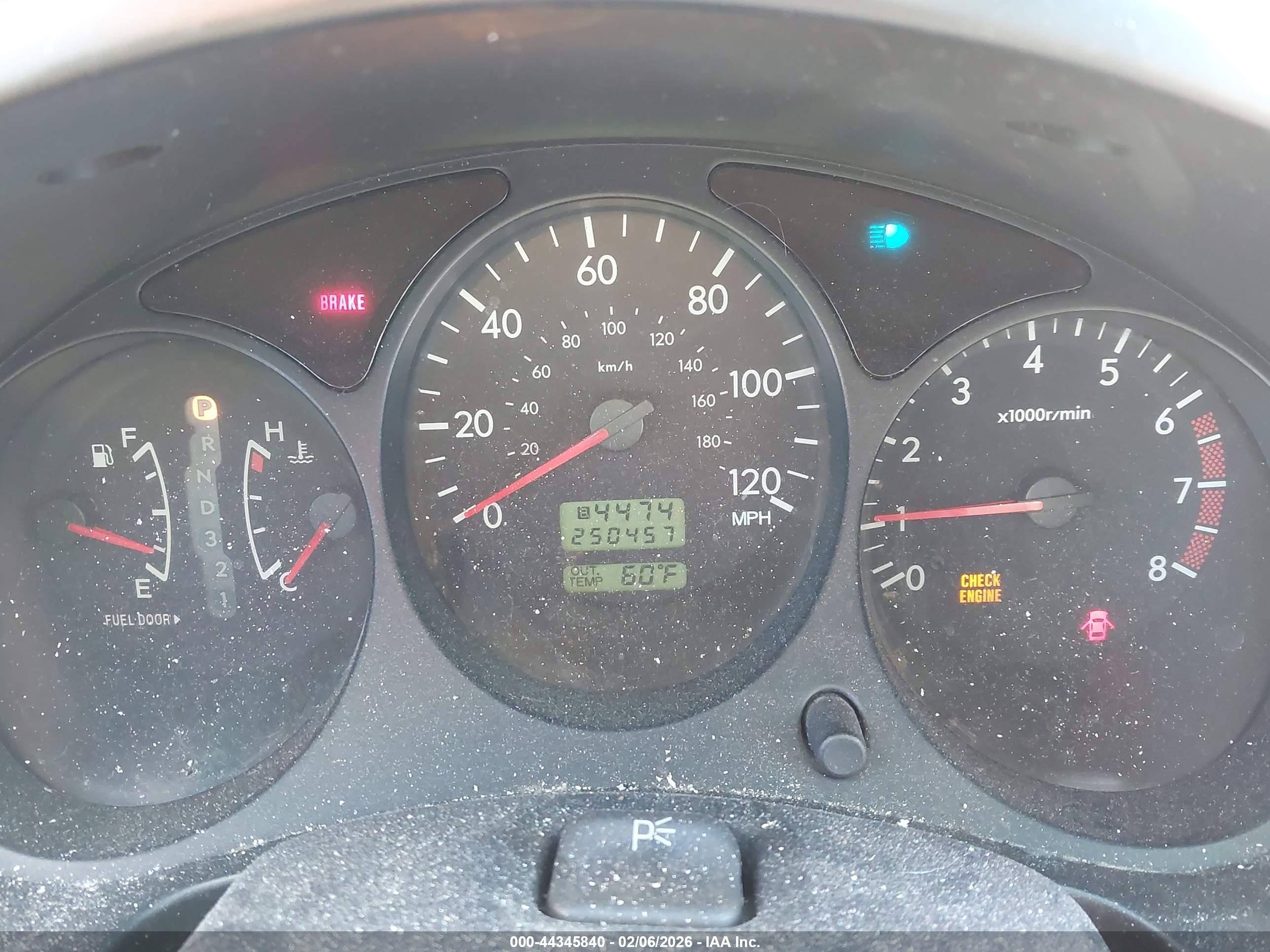2004 Subaru Forester 2.5xs Black vin: JF1SG65634H754897
