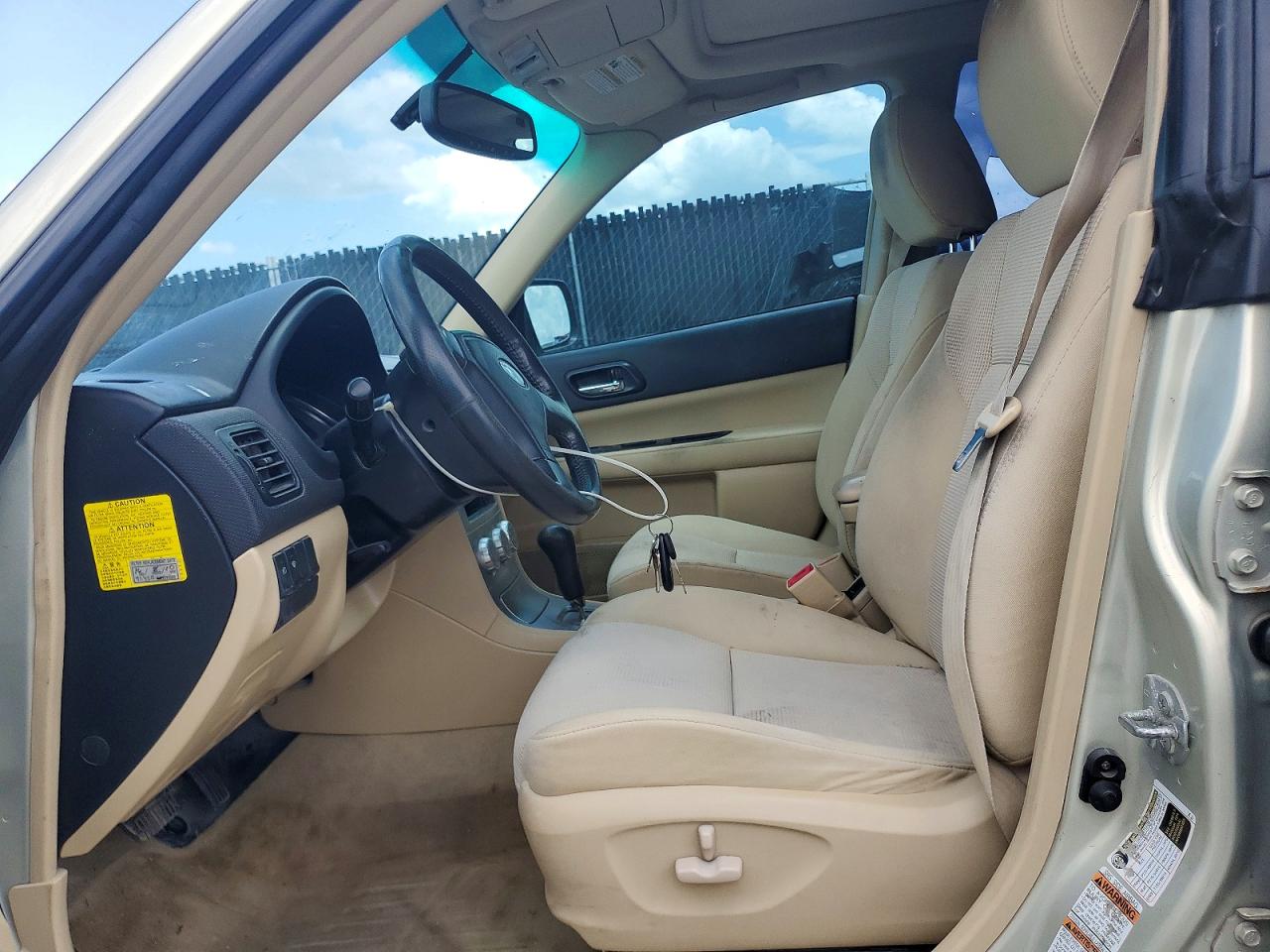 2006 Subaru Forester 2.5x Premium Green vin: JF1SG65636H742946
