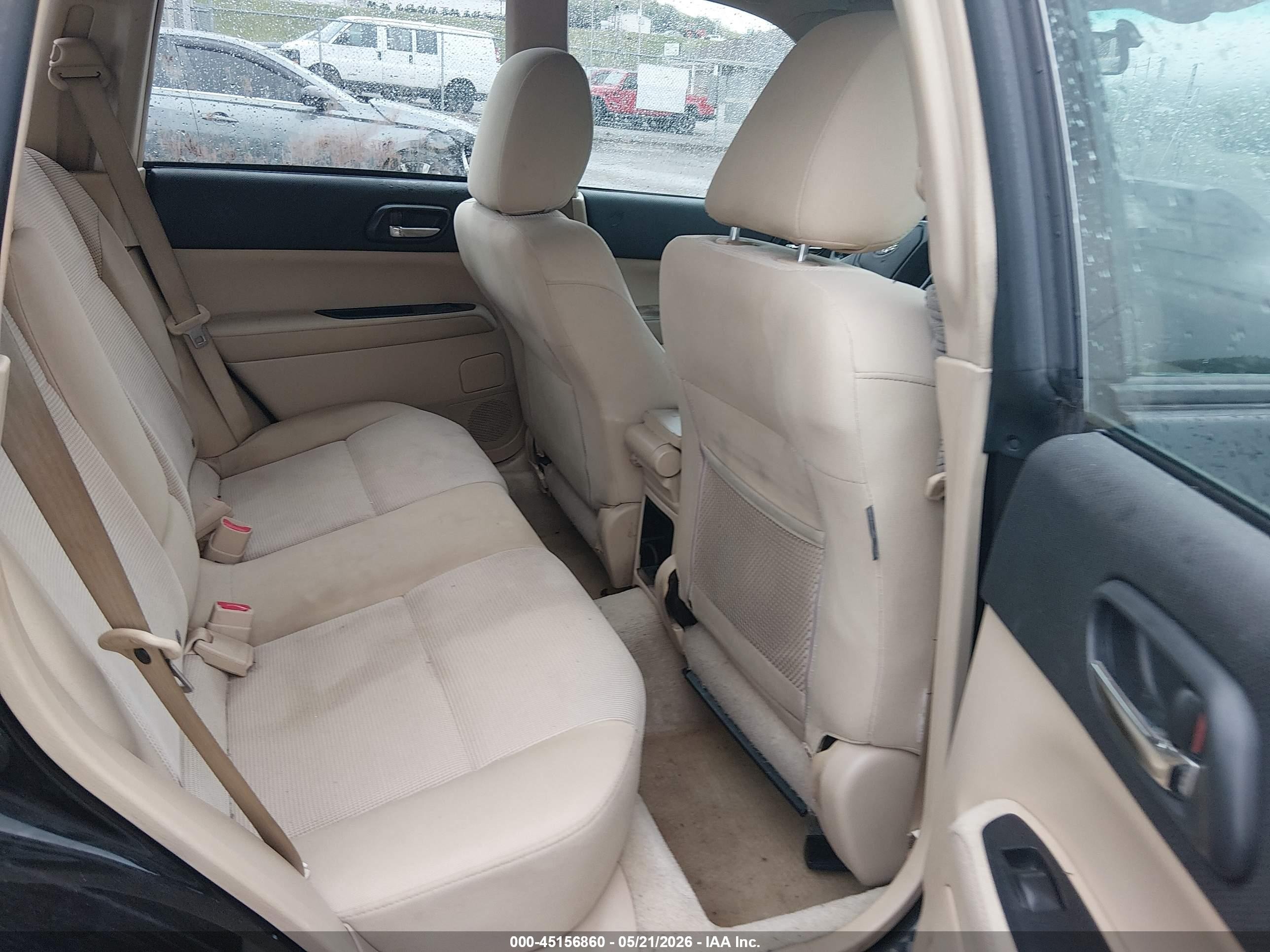 2006 Subaru Forester 2.5x Black vin: JF1SG65636H749735
