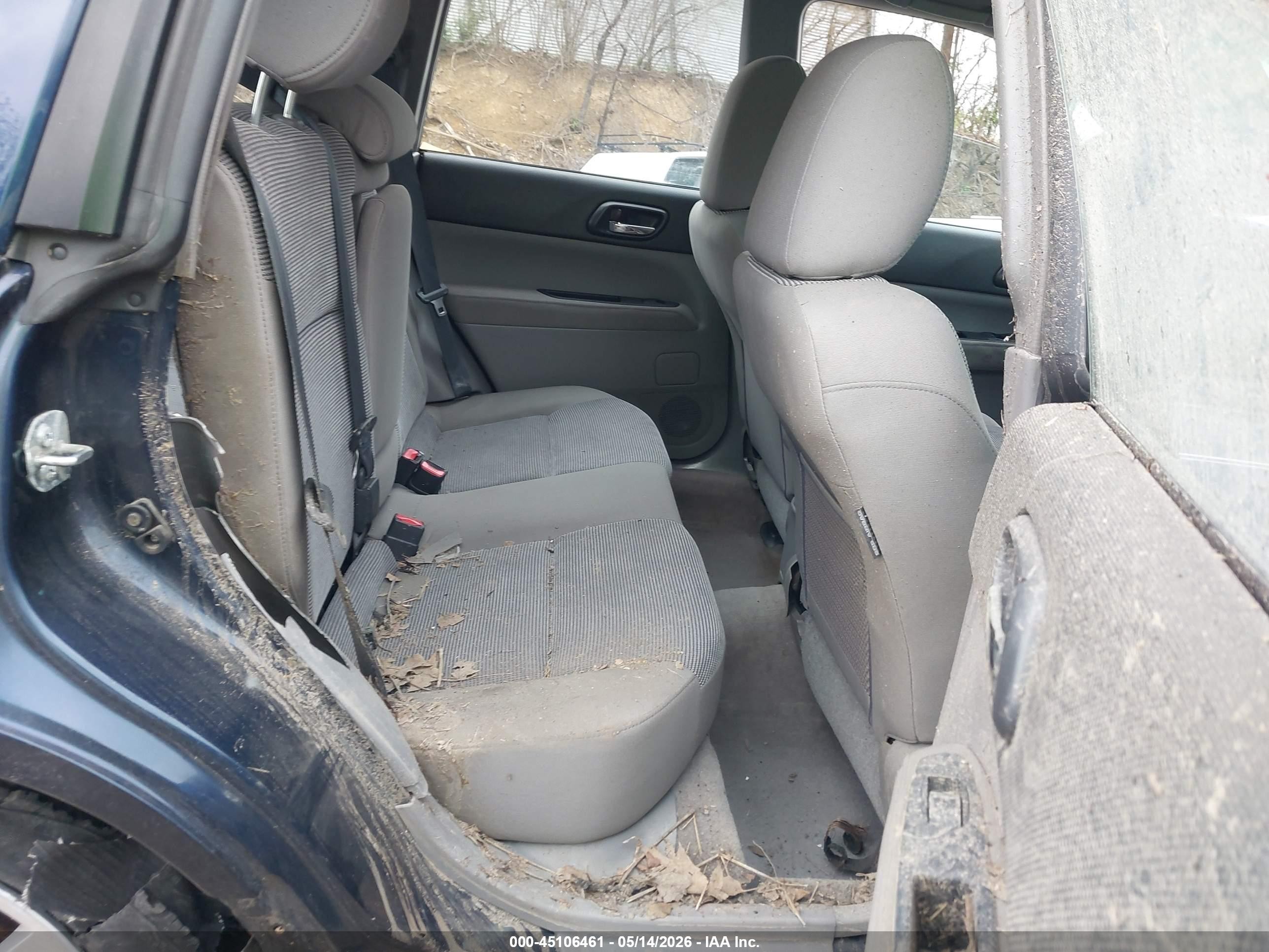 2006 Subaru Forester 2.5x Blue vin: JF1SG65646H715707