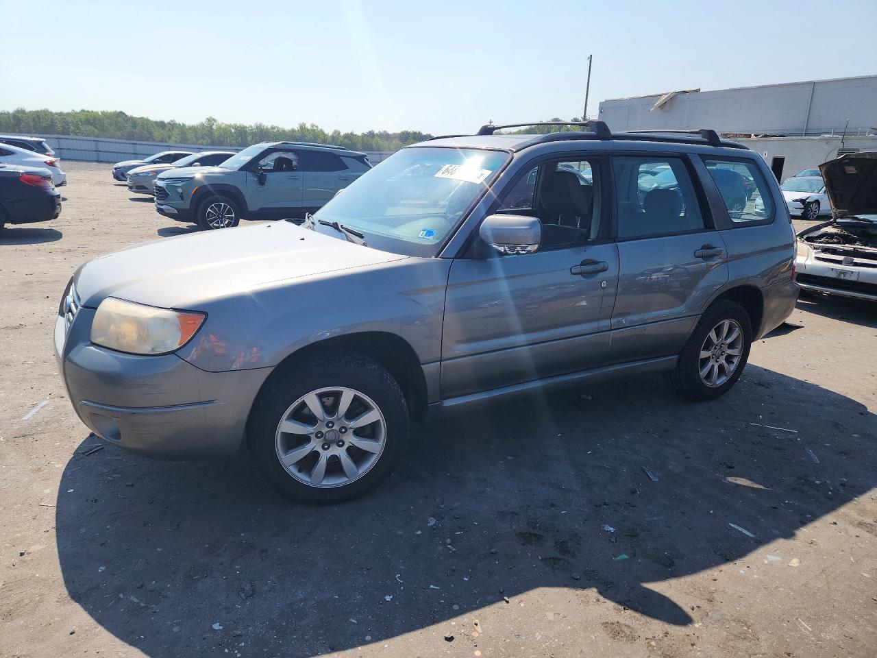 2006 Subaru Forester 2.5x Premium Серый vin: JF1SG65646H755124