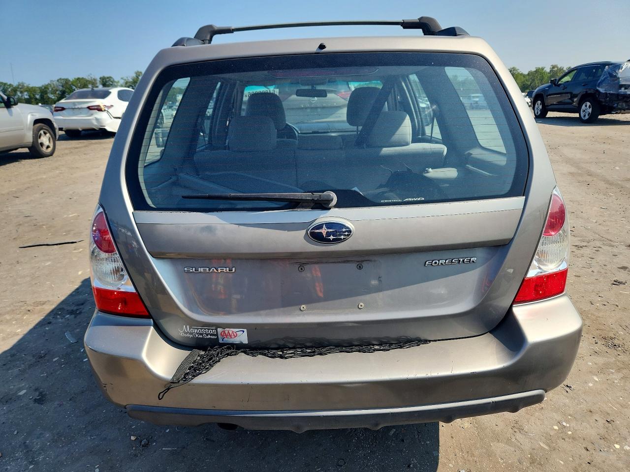 2006 Subaru Forester 2.5x Premium Gray vin: JF1SG65646H755124