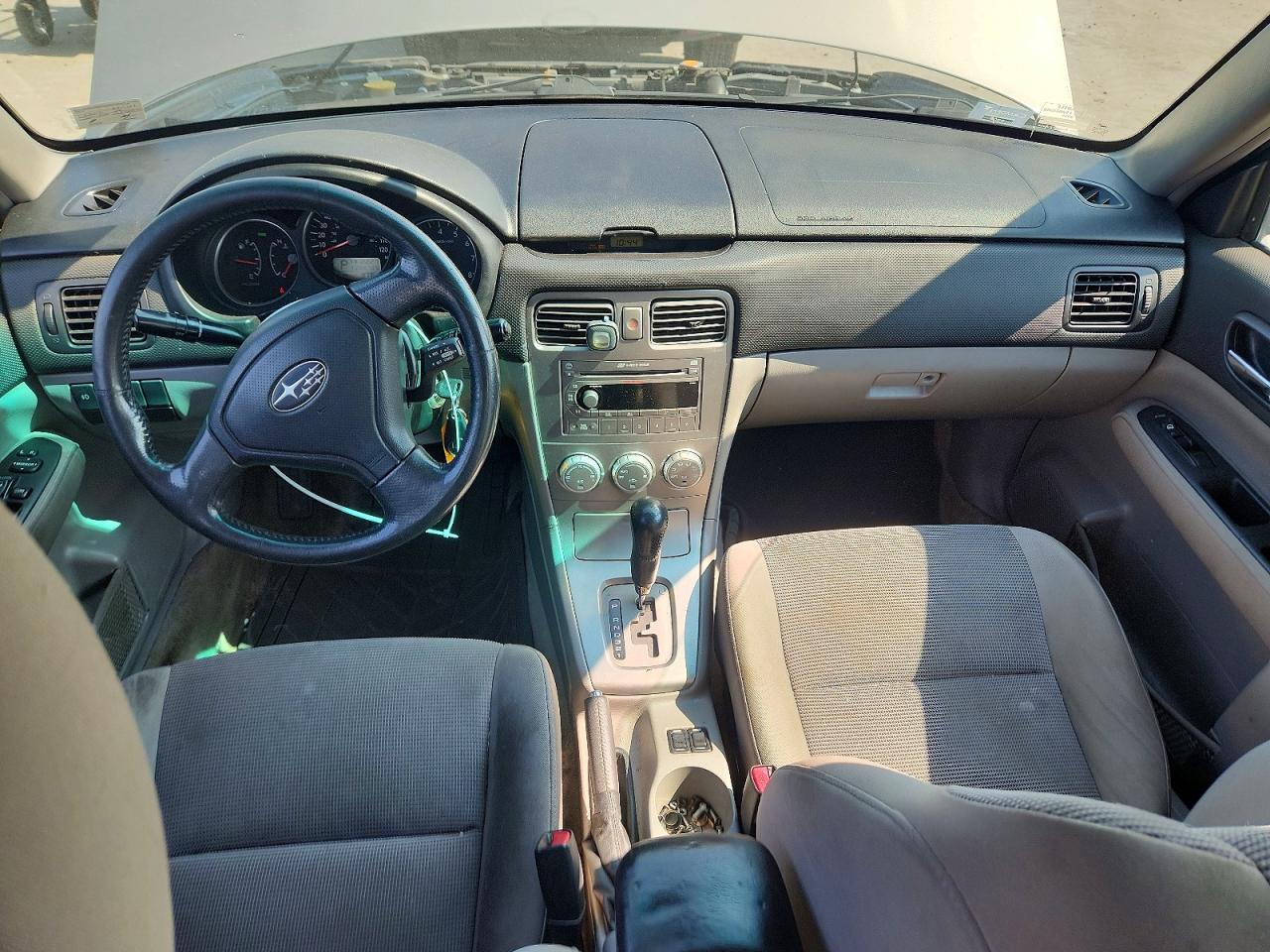 2006 Subaru Forester 2.5x Premium Gray vin: JF1SG65646H755124