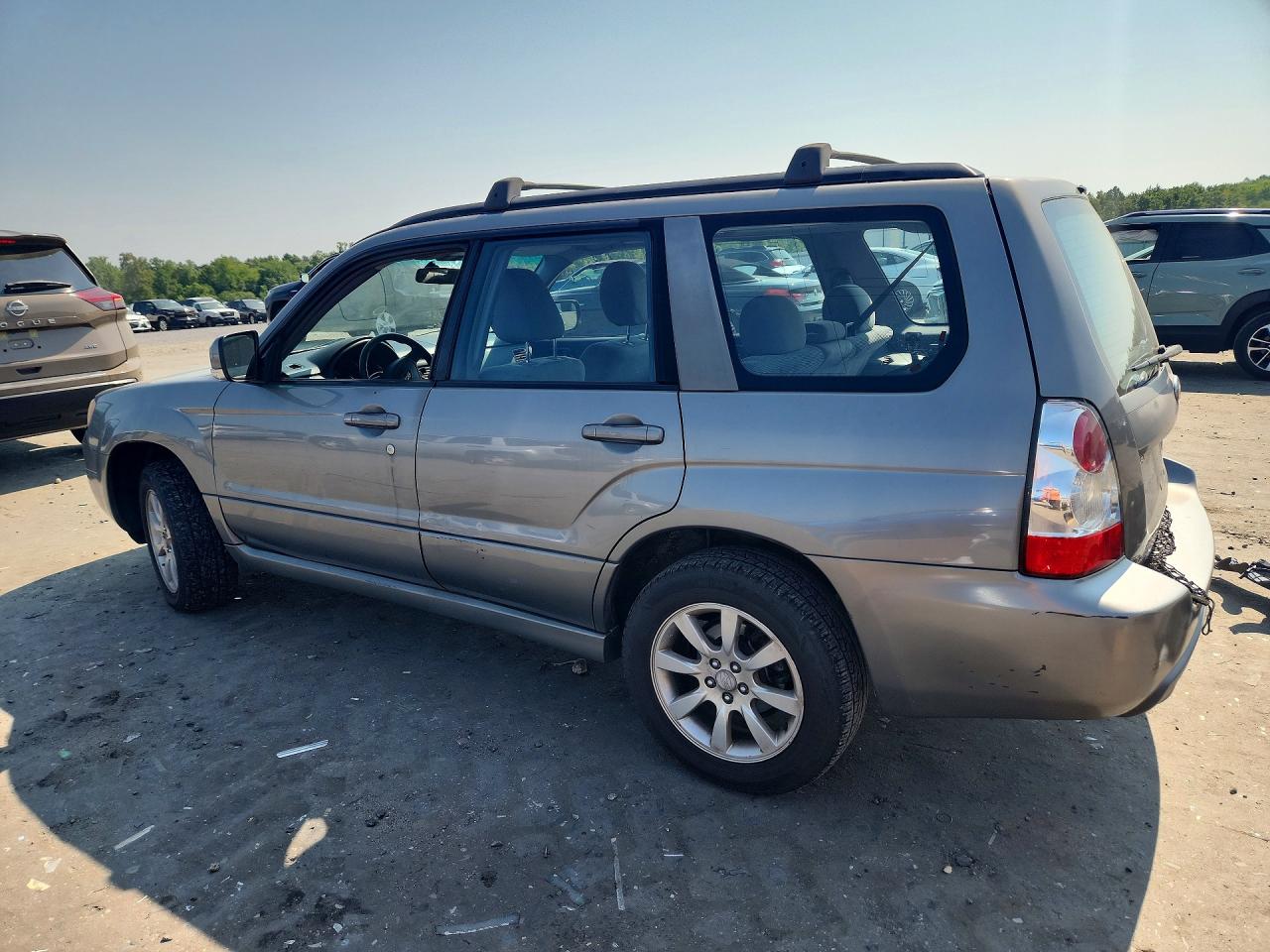 2006 Subaru Forester 2.5x Premium Gray vin: JF1SG65646H755124
