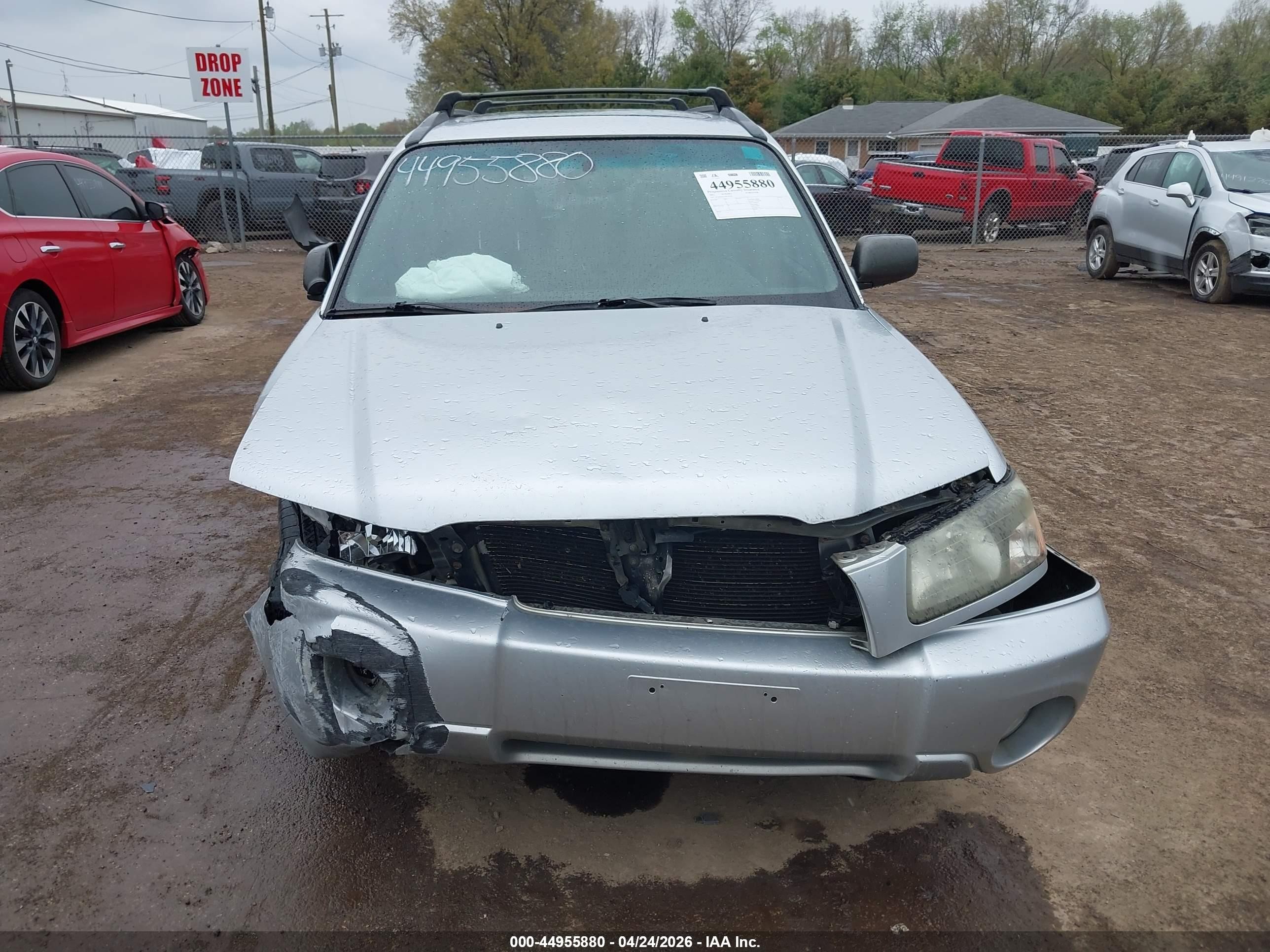 2003 Subaru Forester Xs Серебряный vin: JF1SG65653H739705