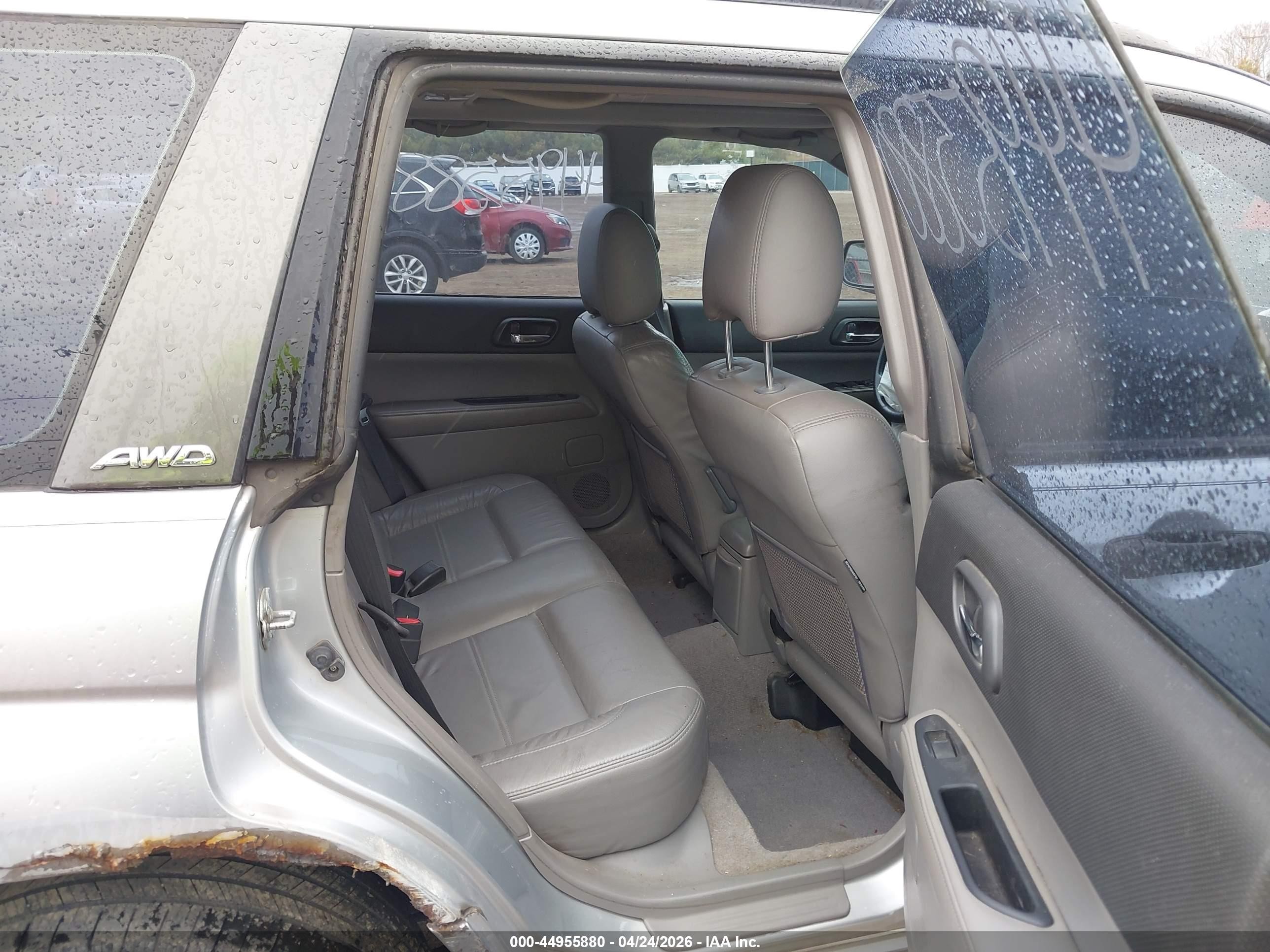 2003 Subaru Forester Xs Серебряный vin: JF1SG65653H739705
