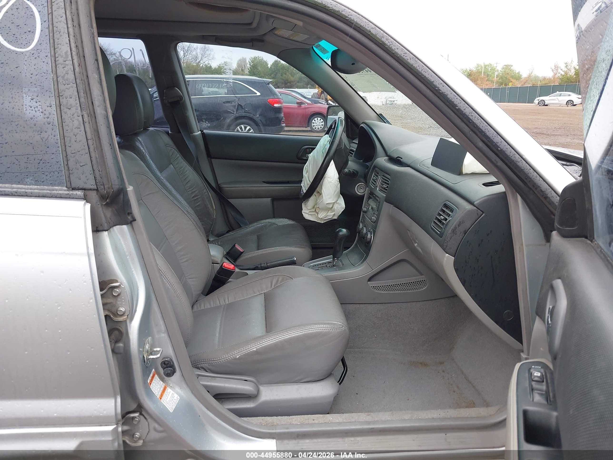2003 Subaru Forester Xs Серебряный vin: JF1SG65653H739705