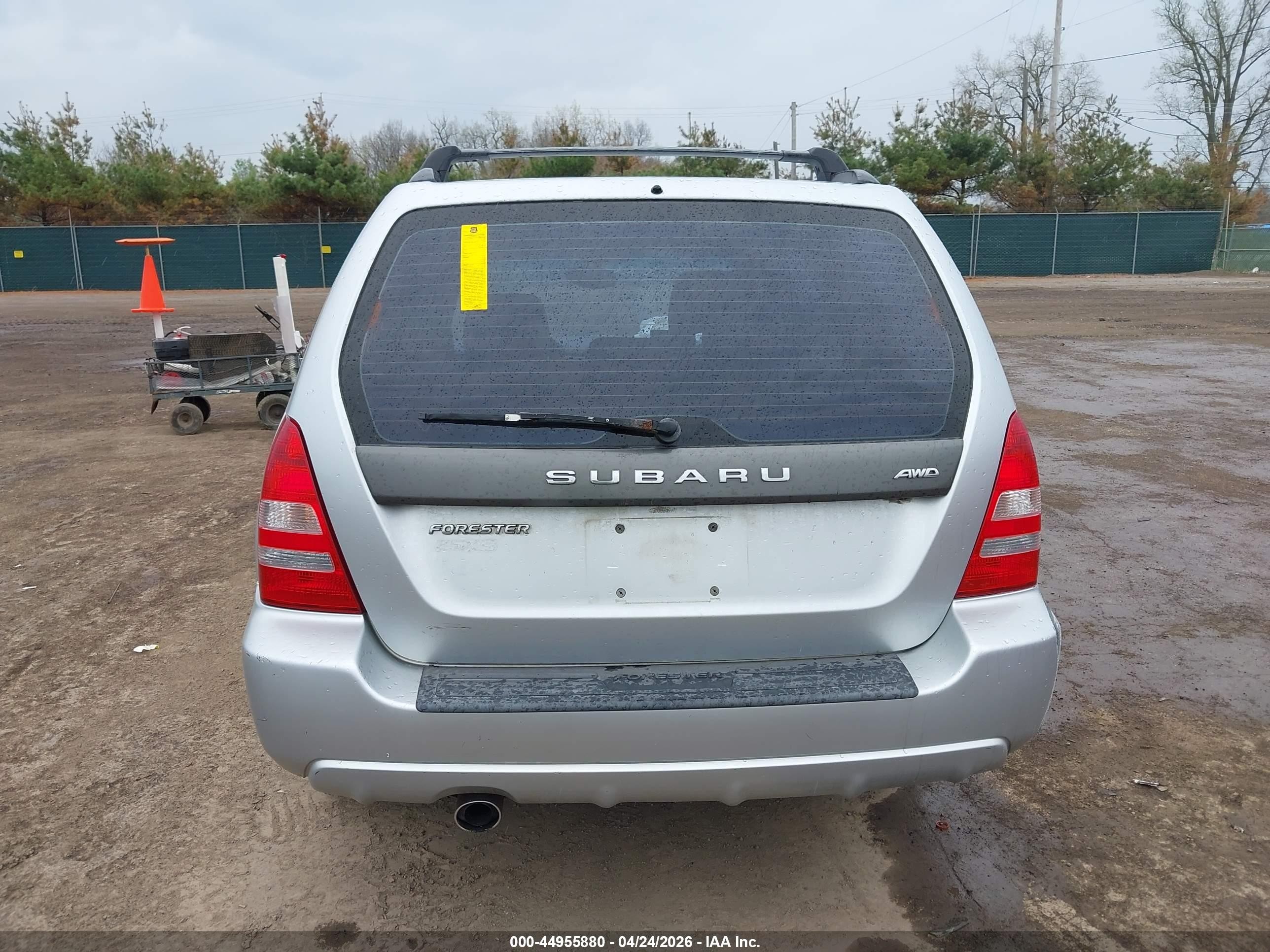 2003 Subaru Forester Xs Серебряный vin: JF1SG65653H739705