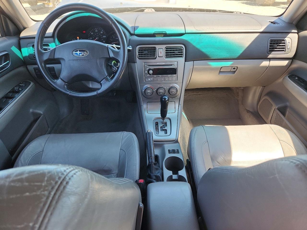 2004 Subaru Forester 2.5xs Black vin: JF1SG65654H737549