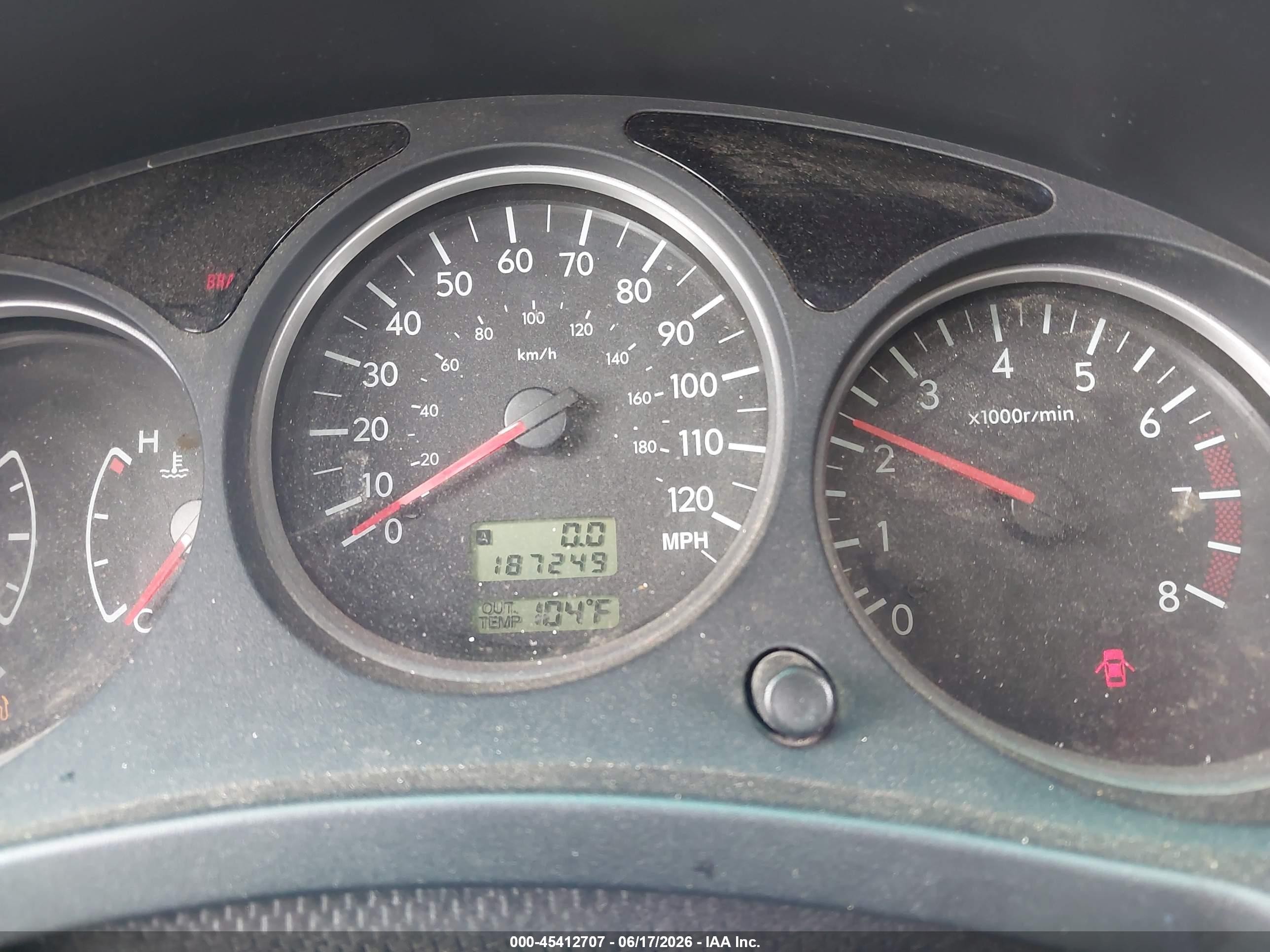 2007 Subaru Forester 2.5x Red vin: JF1SG65657G732216