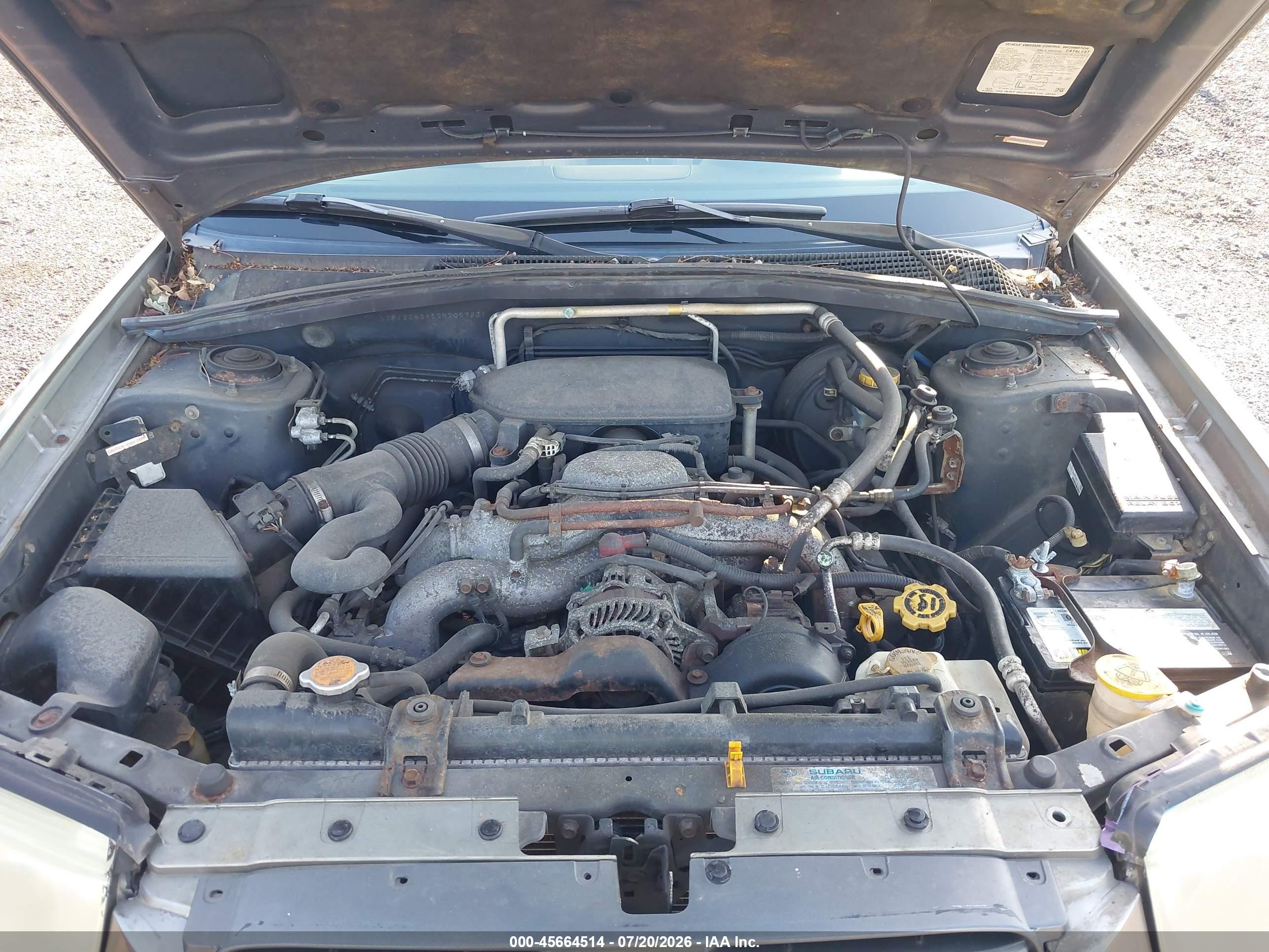 2007 Subaru Forester 2.5x Gray vin: JF1SG65657H705723