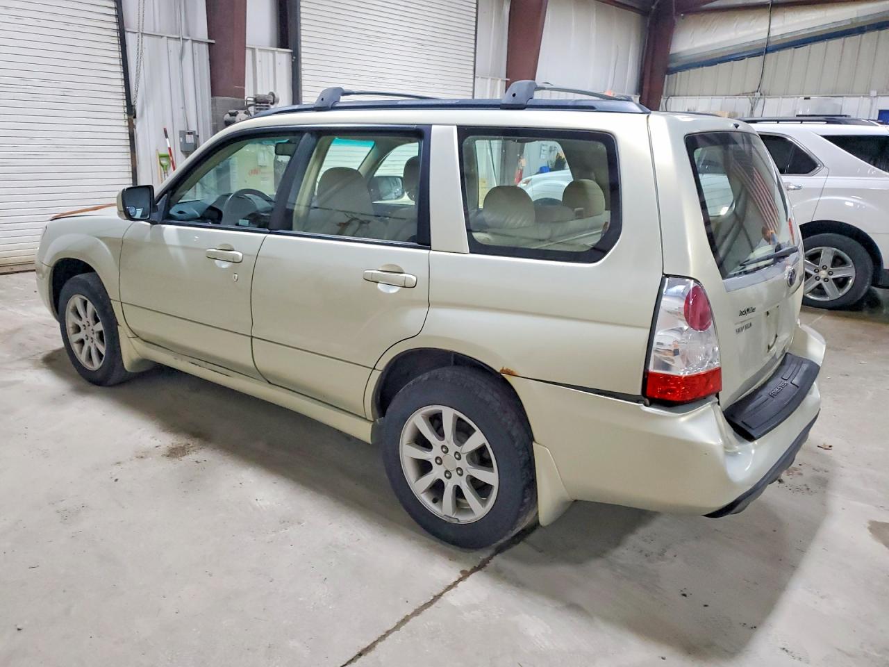 2007 Subaru Forester 2.5x Premium Tan vin: JF1SG65657H710582
