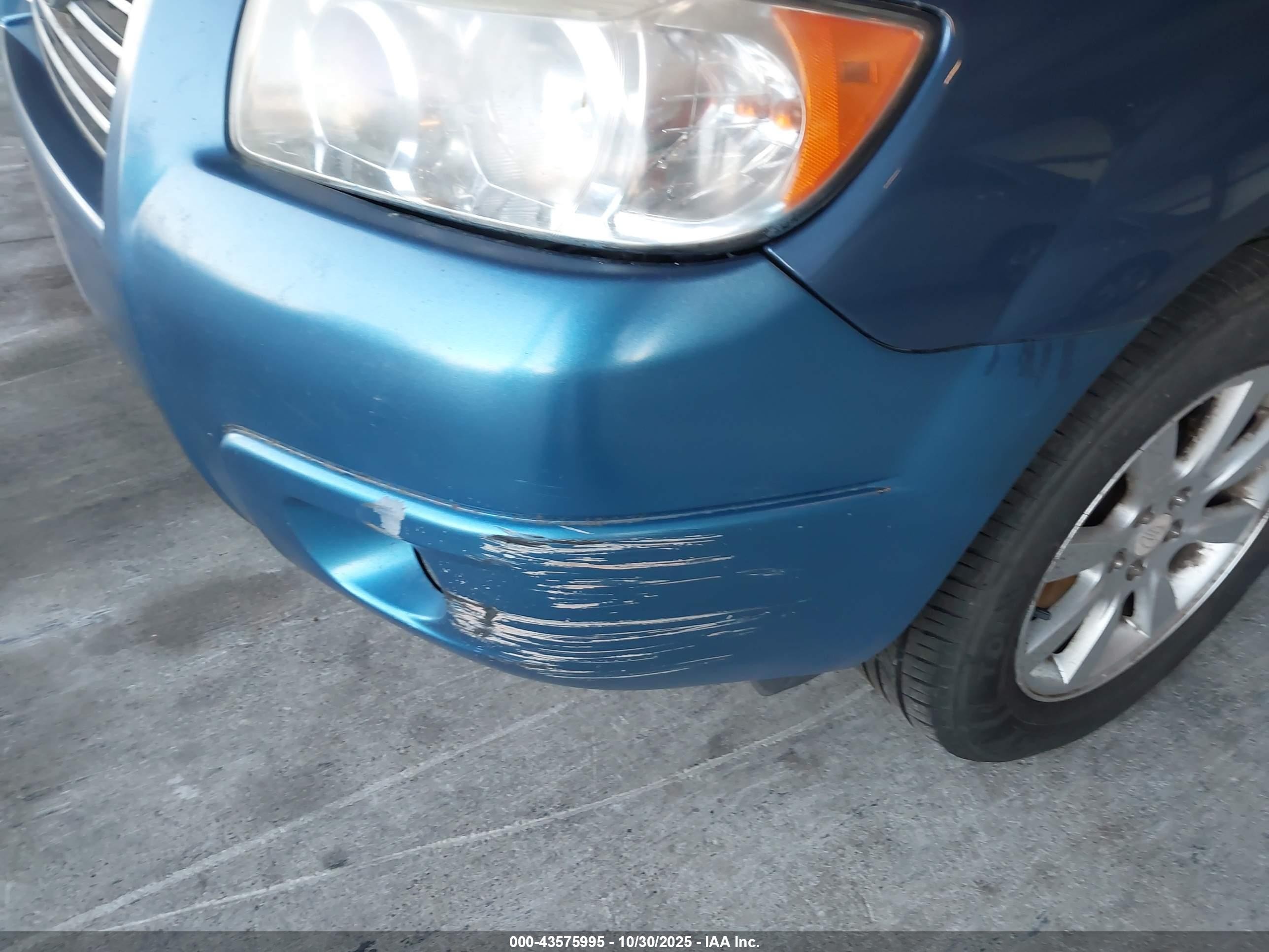 2008 Subaru Forester 2.5x Blue vin: JF1SG65658H722846