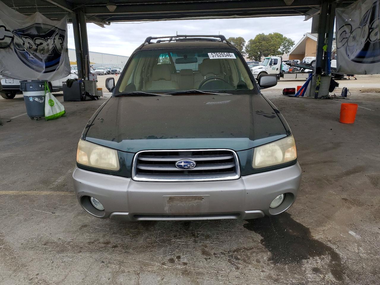 2003 Subaru Forester 2.5xs Green vin: JF1SG65663H732987