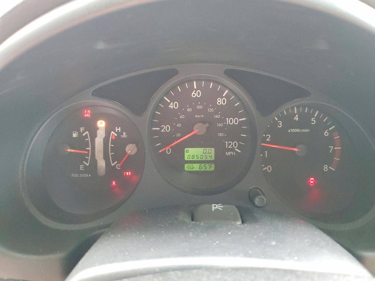 2003 Subaru Forester 2.5xs Green vin: JF1SG65663H732987