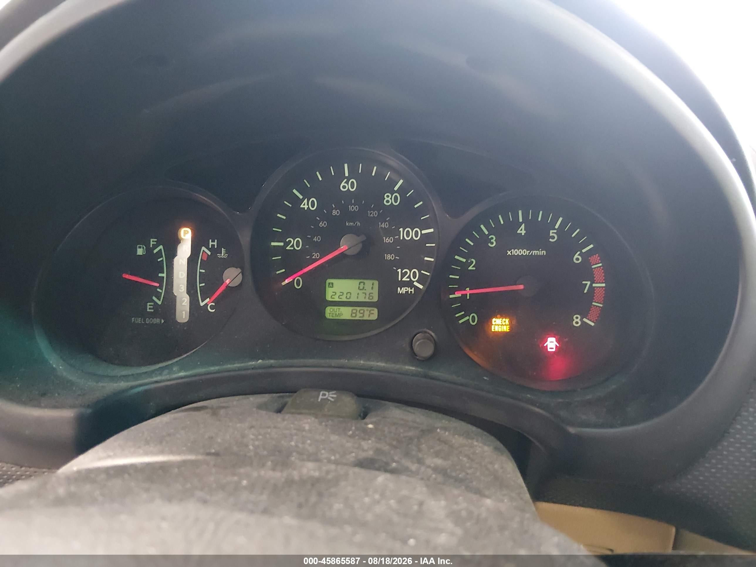 2004 Subaru Forester 2.5xs Red vin: JF1SG65664H752237
