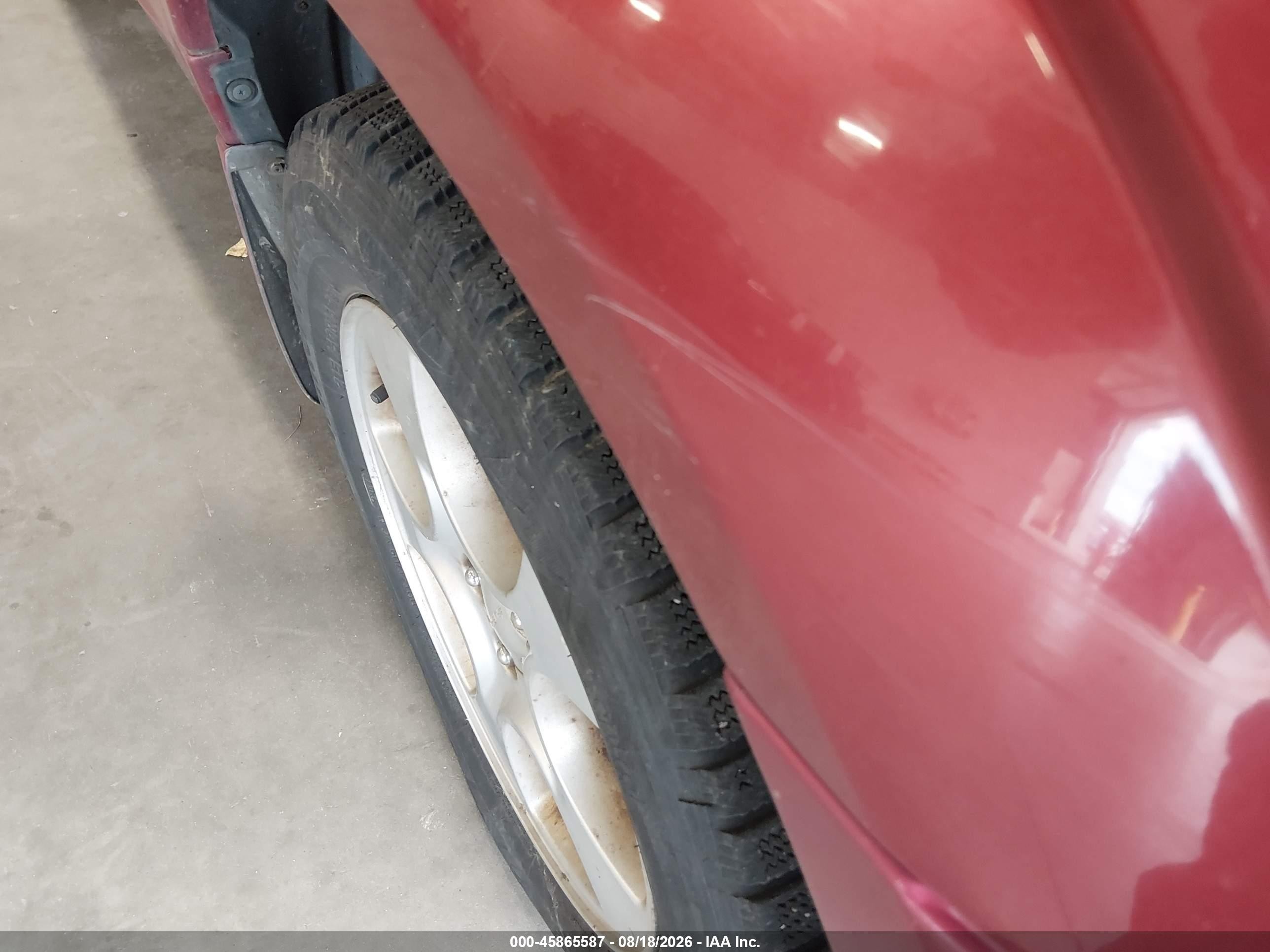 2004 Subaru Forester 2.5xs Red vin: JF1SG65664H752237