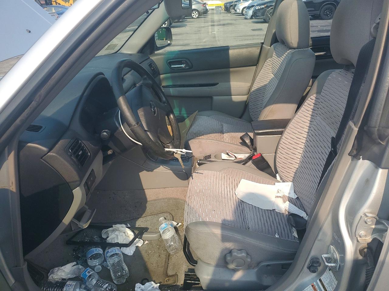 2004 Subaru Forester 2.5xs Silver vin: JF1SG65664H763478