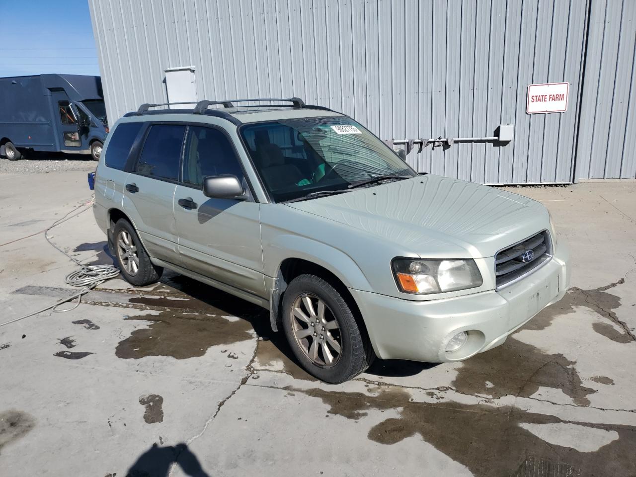 2005 Subaru Forester 2.5xs Tan vin: JF1SG65665H726965