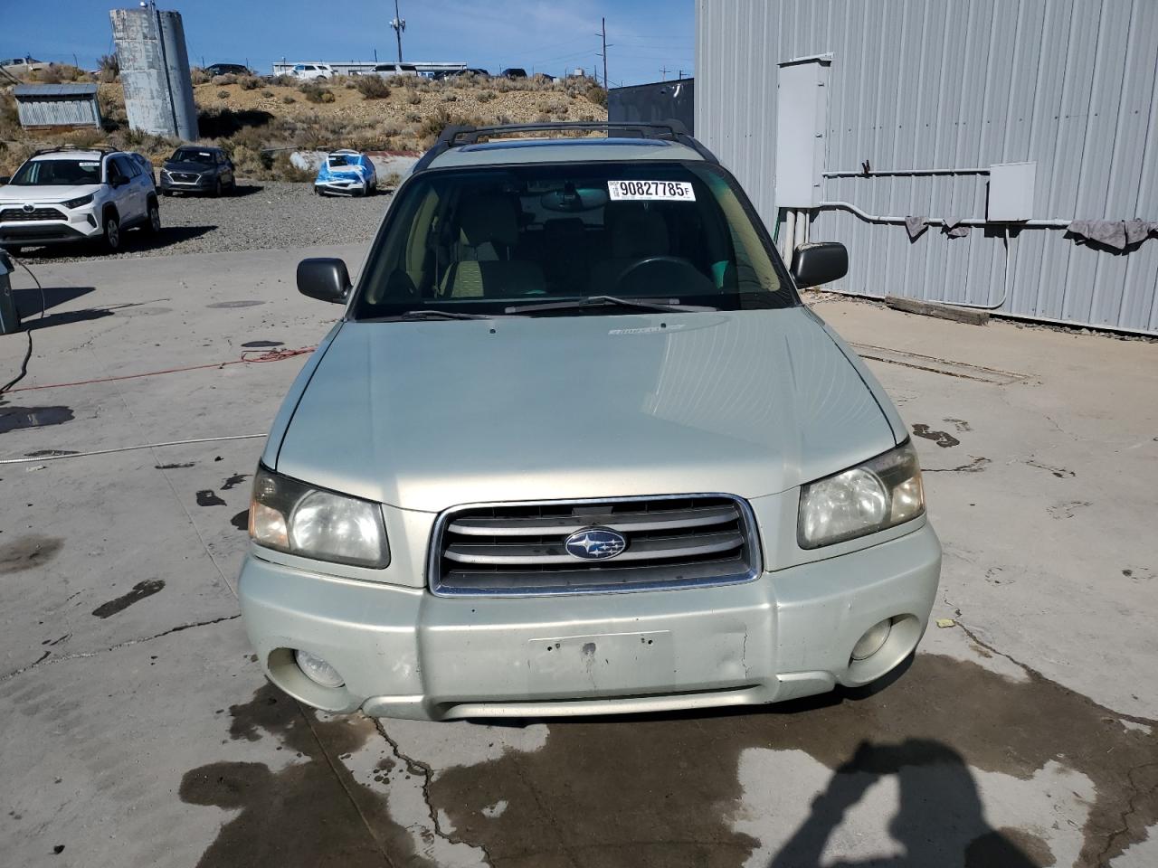 2005 Subaru Forester 2.5xs Tan vin: JF1SG65665H726965