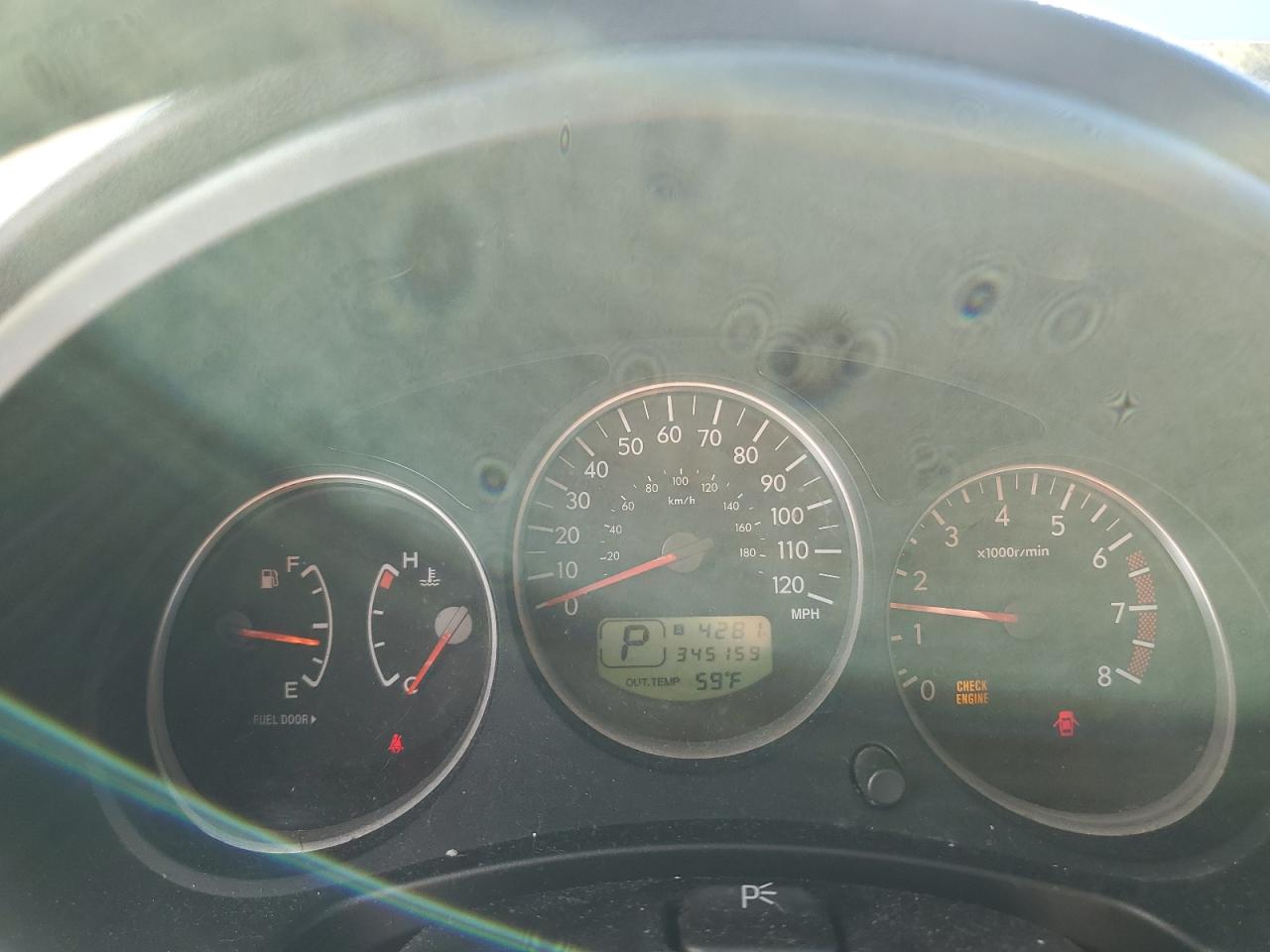 2005 Subaru Forester 2.5xs Tan vin: JF1SG65665H726965