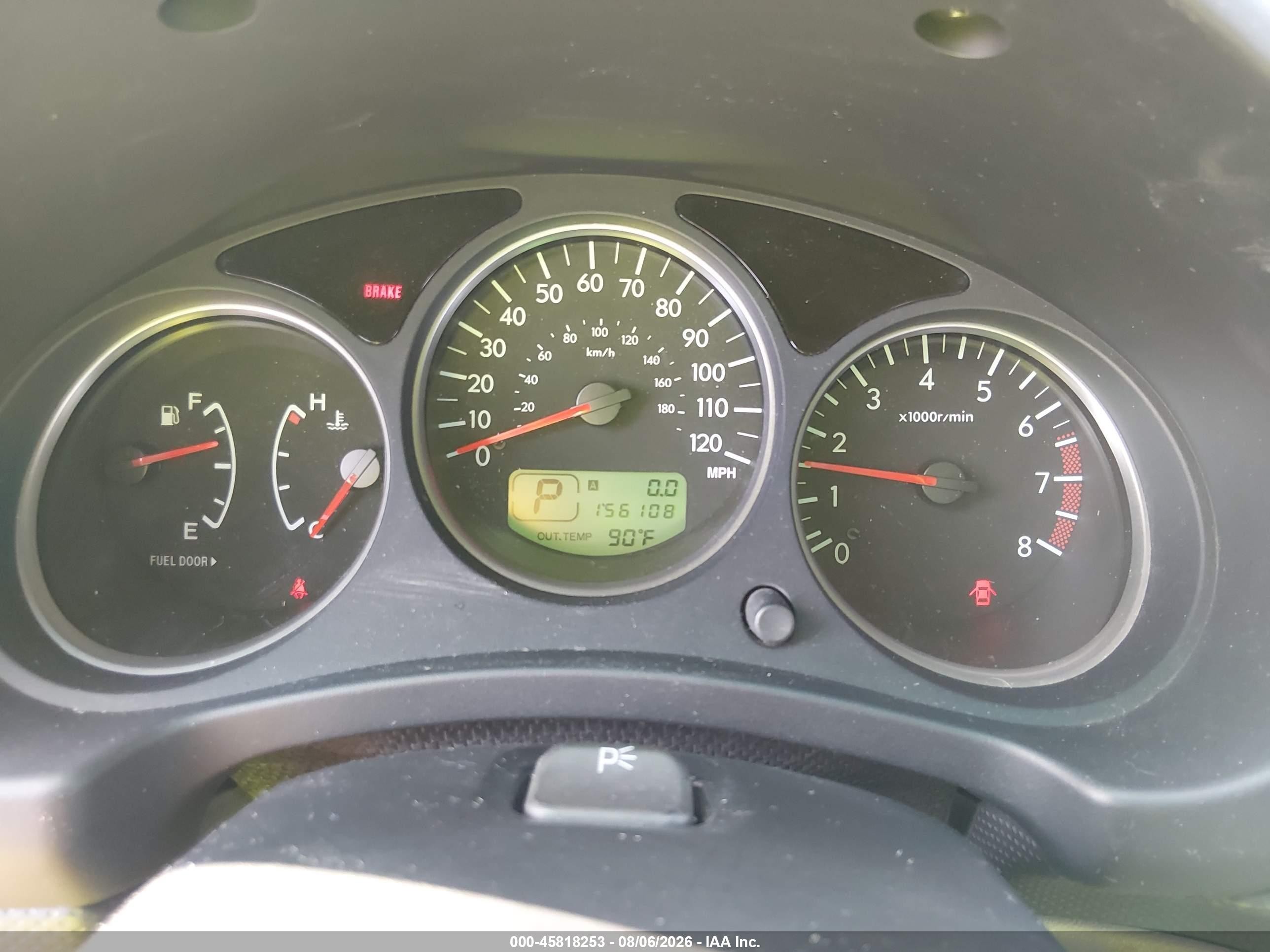 2006 Subaru Forester 2.5x Silver vin: JF1SG65666H722089