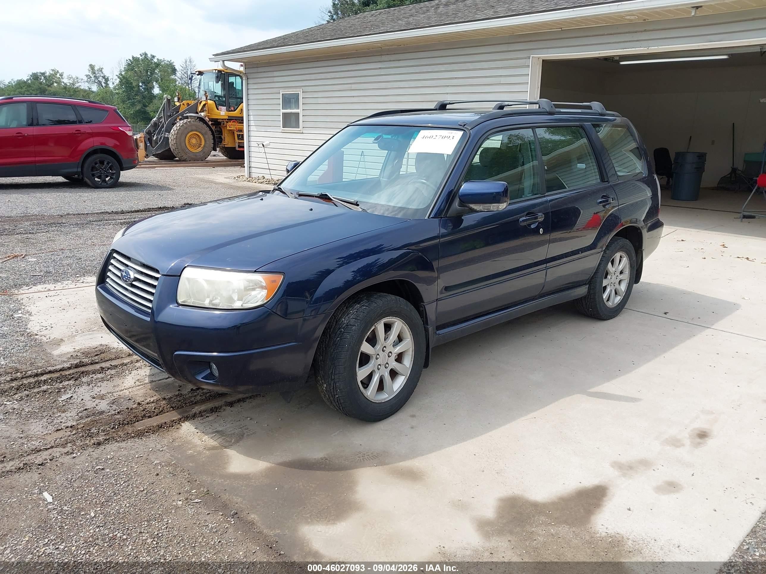2006 Subaru Forester 2.5x Blue vin: JF1SG65666H739149