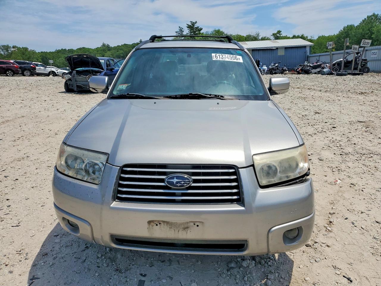 2006 Subaru Forester 2.5x Premium Silver vin: JF1SG65666H753715