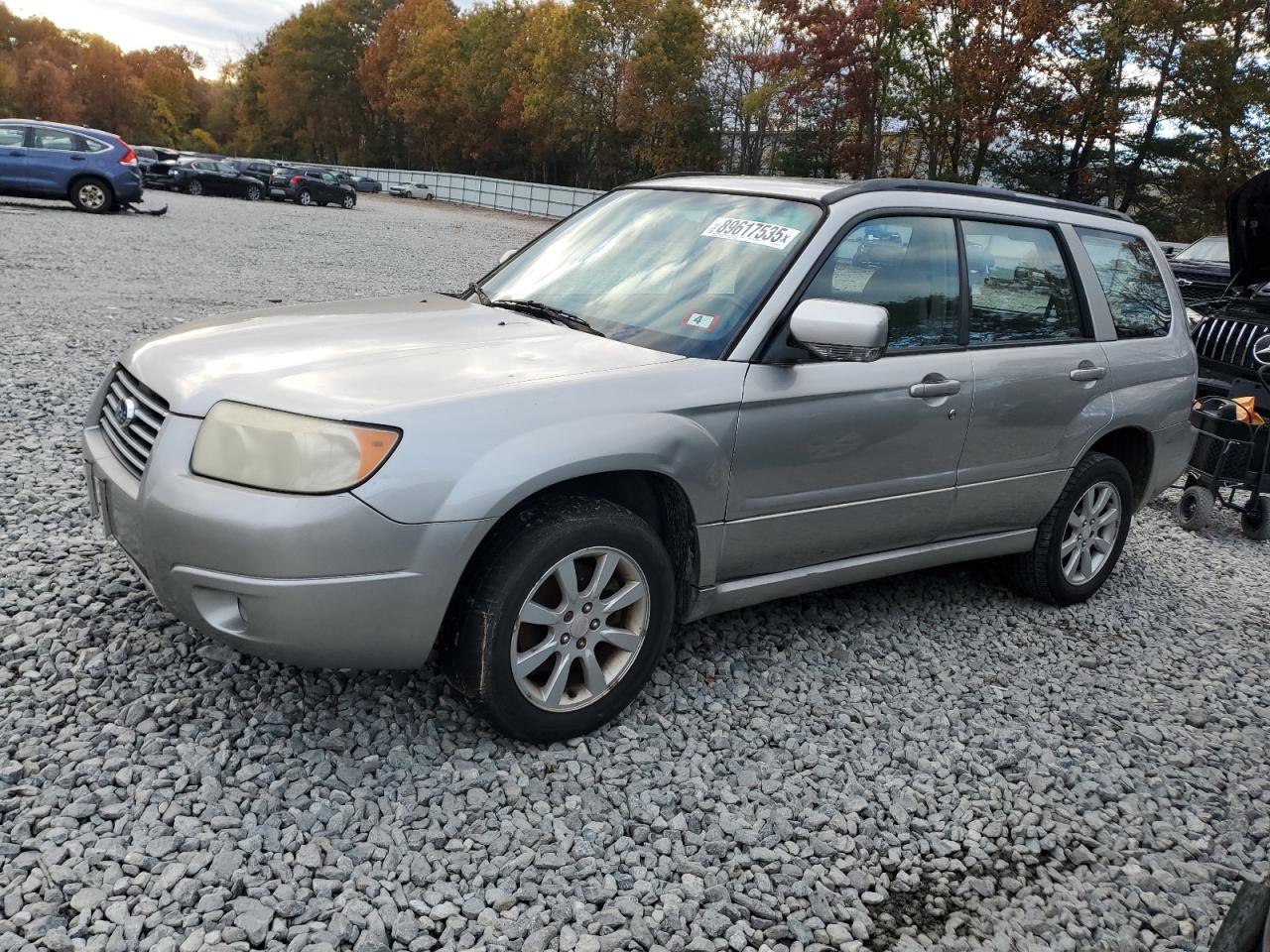 2007 Subaru Forester 2.5x Premium Кремовый vin: JF1SG65667H708145