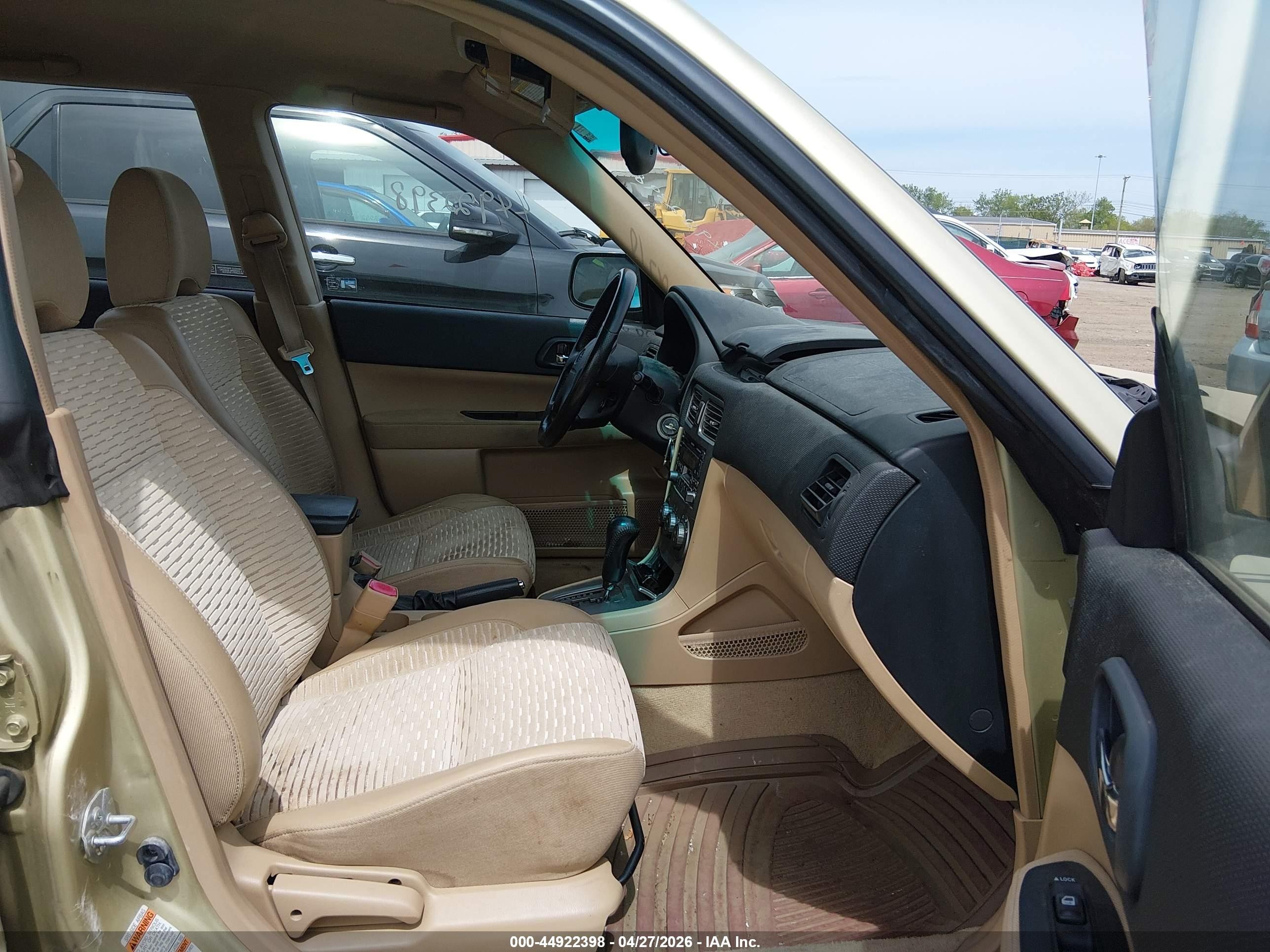 2003 Subaru Forester Xs Зеленый vin: JF1SG65673H721352