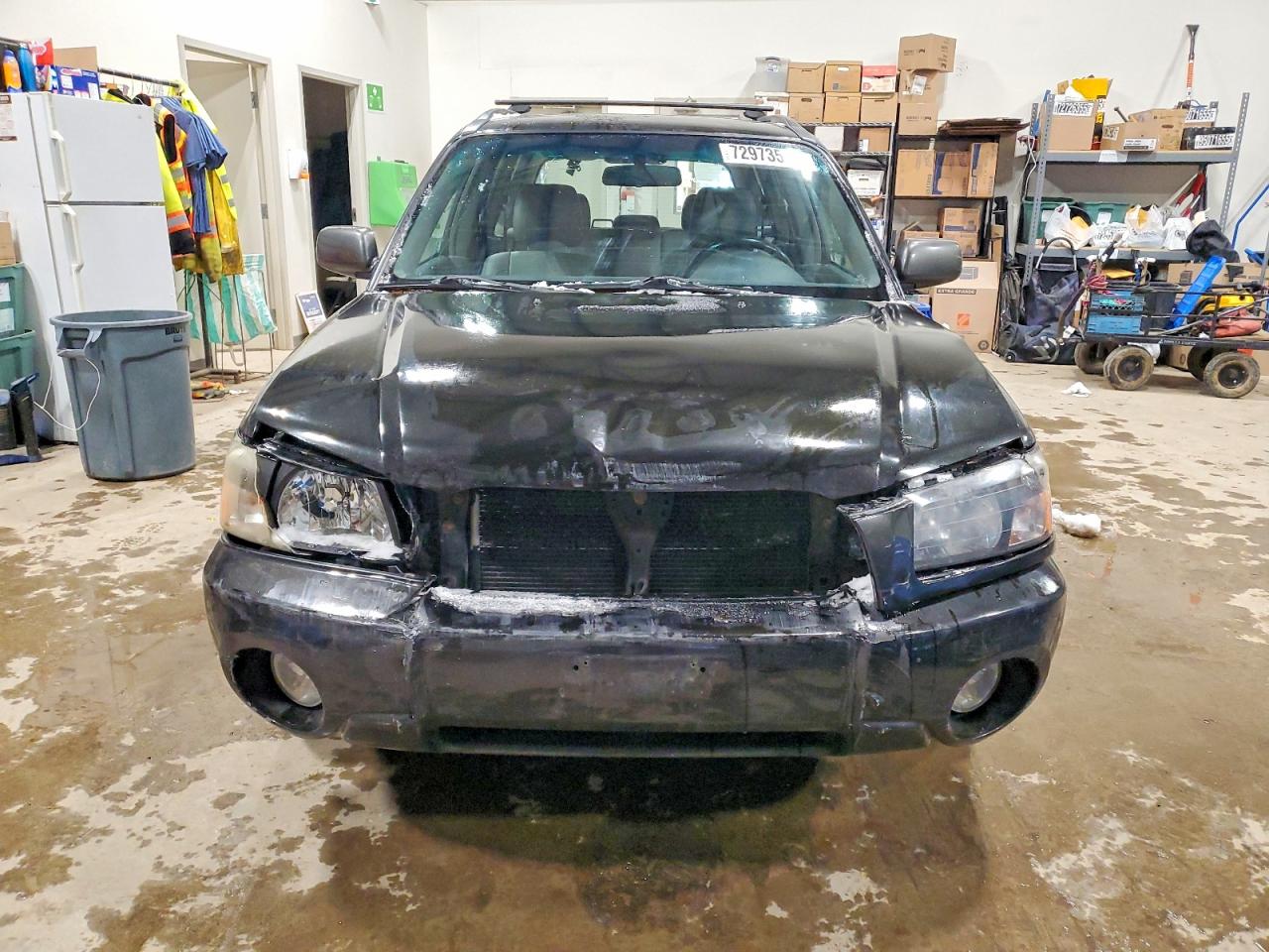 2003 Subaru Forester 2.5xs Black vin: JF1SG65673H758854