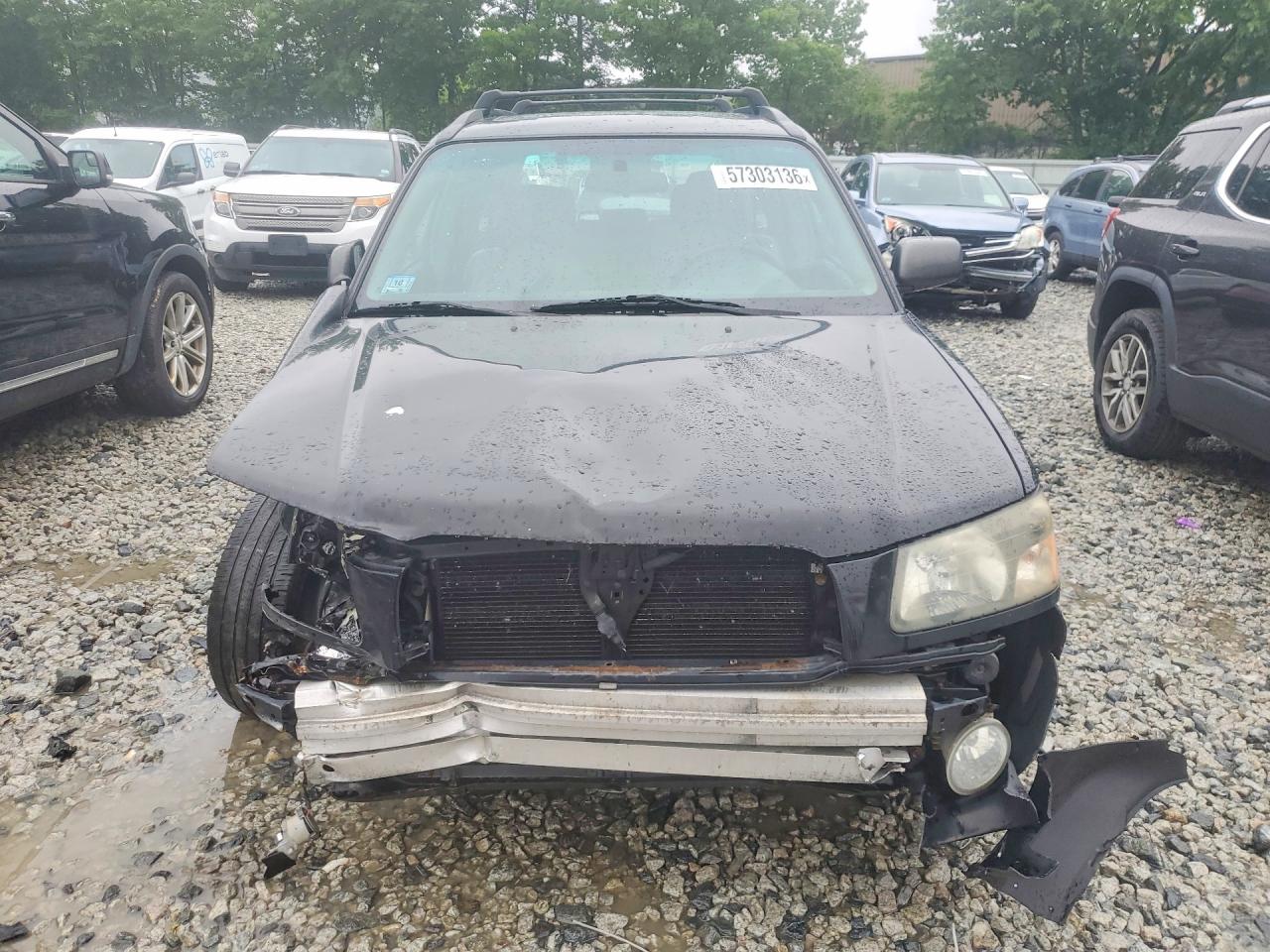 2003 Subaru Forester 2.5xs Black vin: JF1SG65673H763858