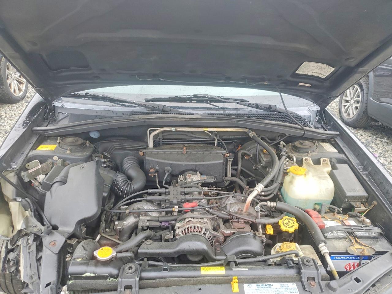 2003 Subaru Forester 2.5xs Black vin: JF1SG65673H763858