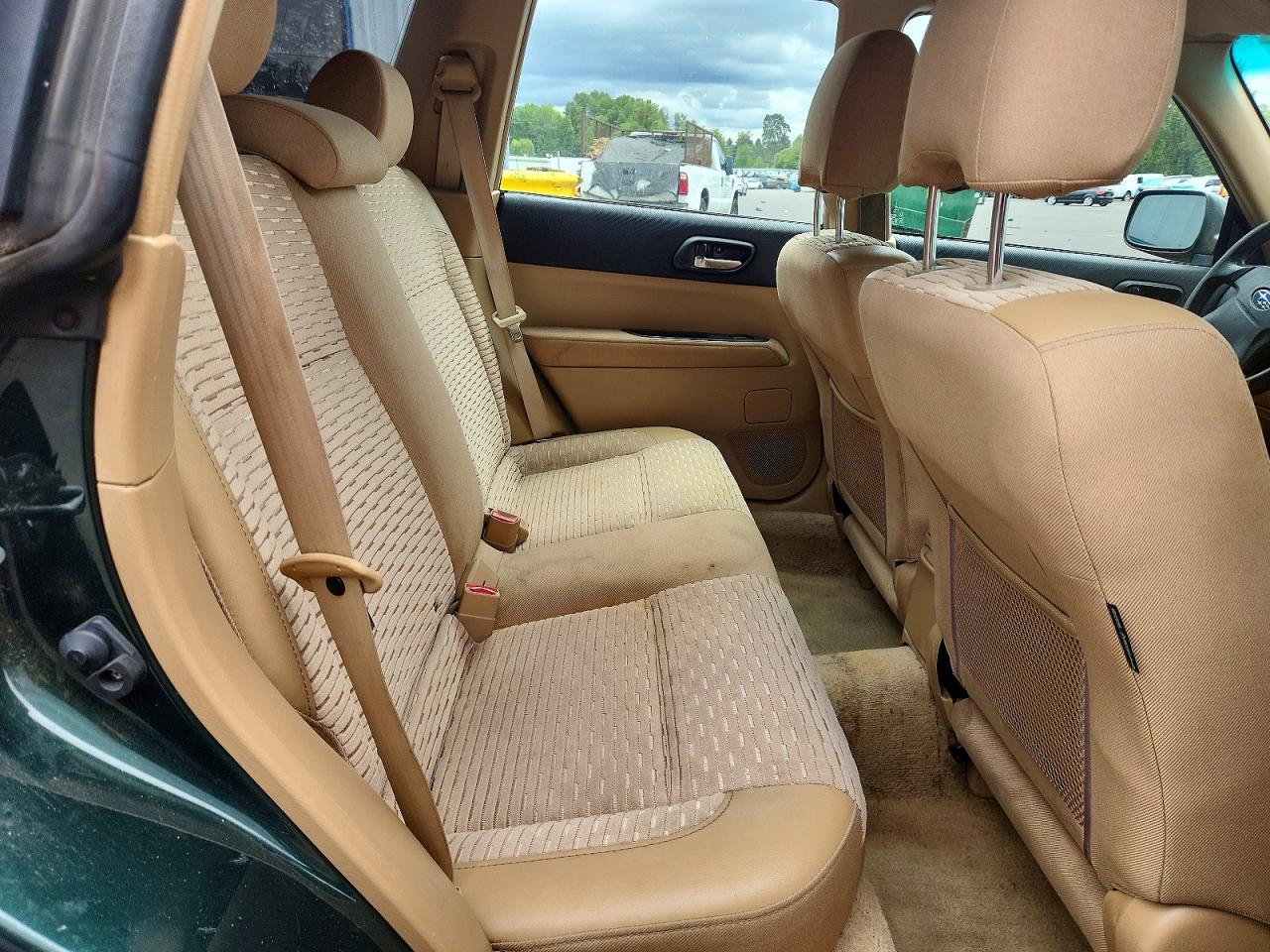 2004 Subaru Forester 2.5xs Зеленый vin: JF1SG65674H730196