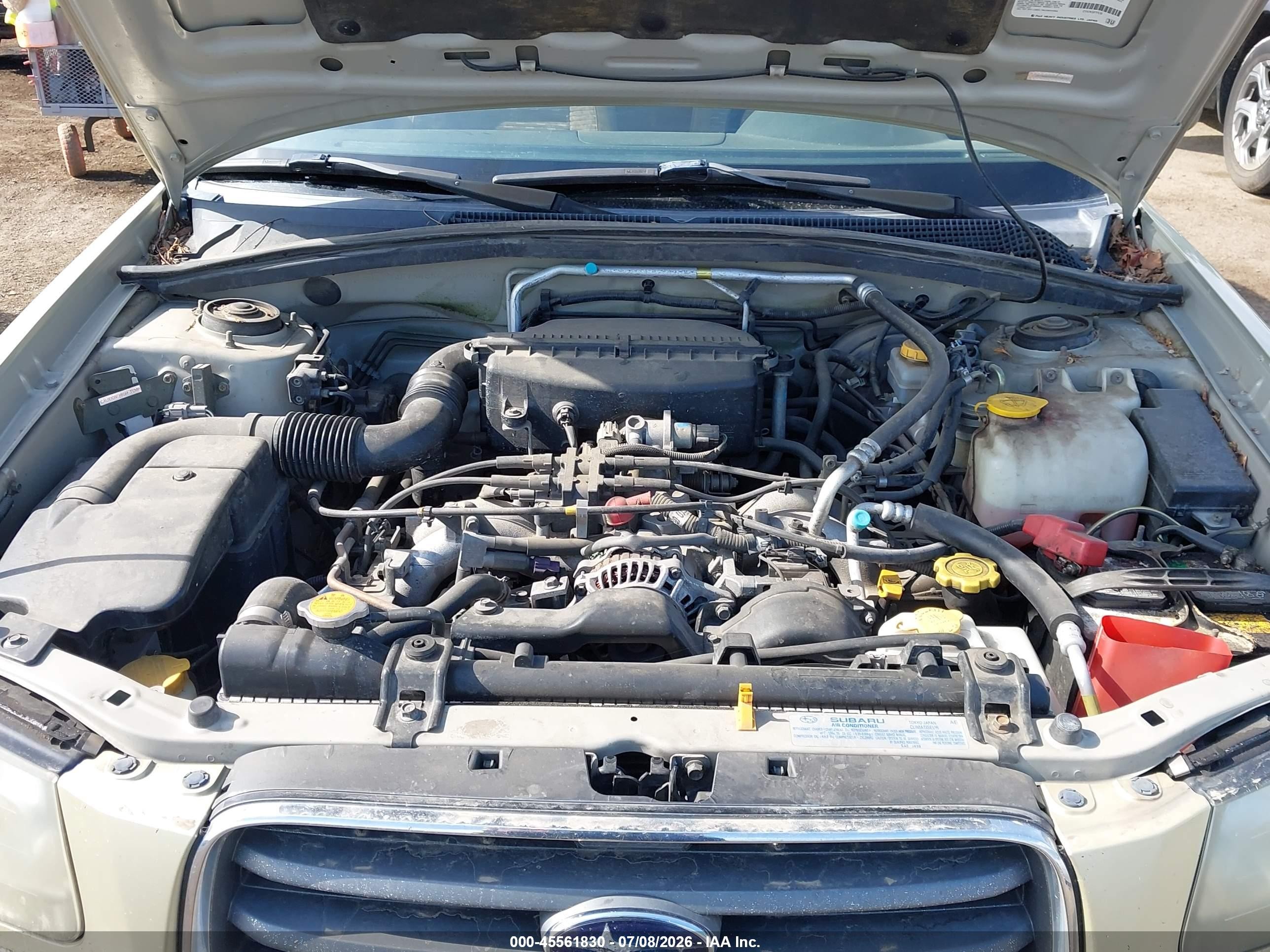 2003 Subaru Forester Xs Gold vin: JF1SG65683H708707
