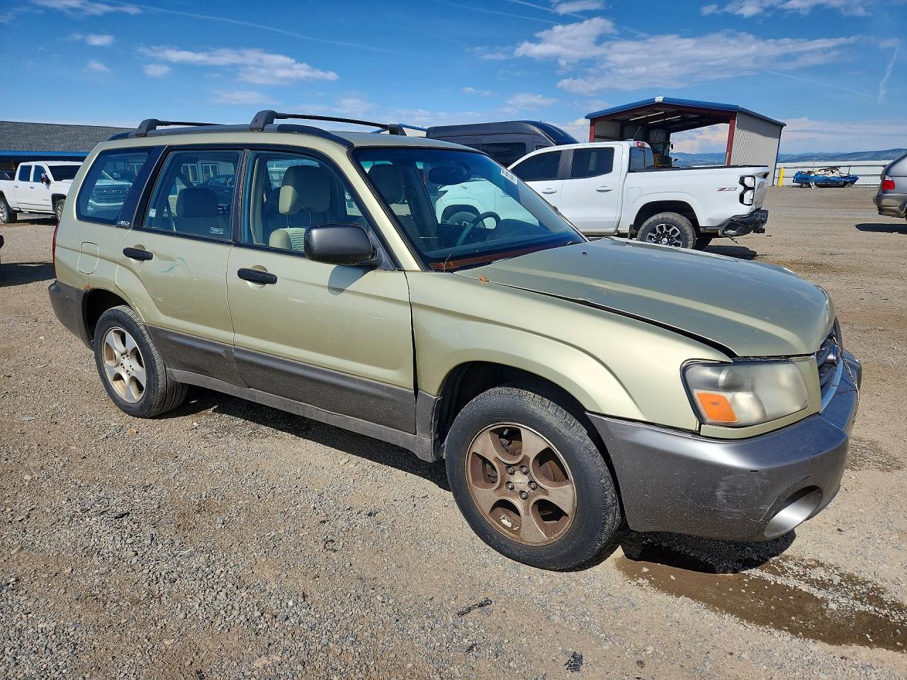 2003 Subaru Forester 2.5xs Gold vin: JF1SG65683H720498